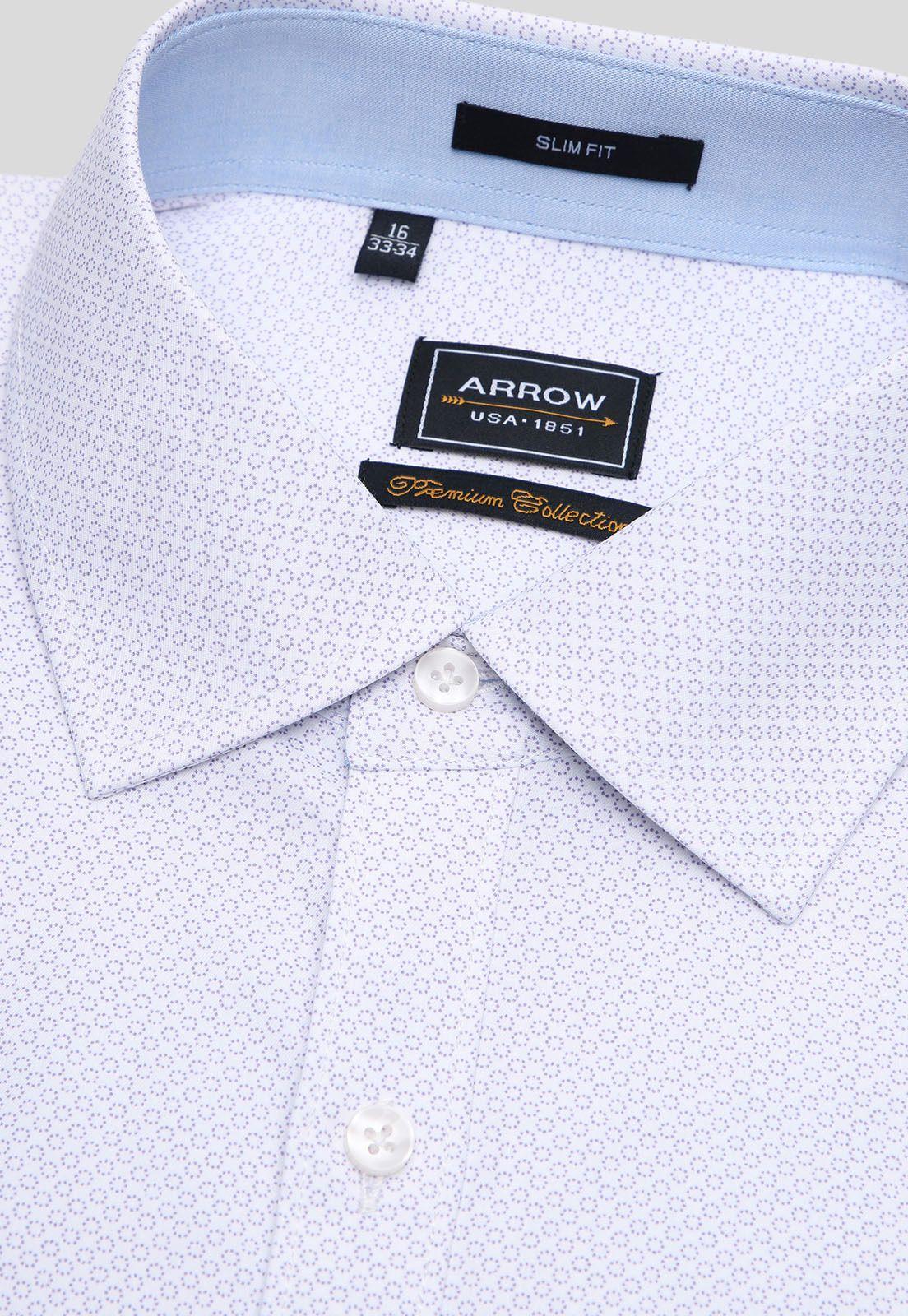 Camisa Formal Spandex Print Arrow ARM8011LI-1