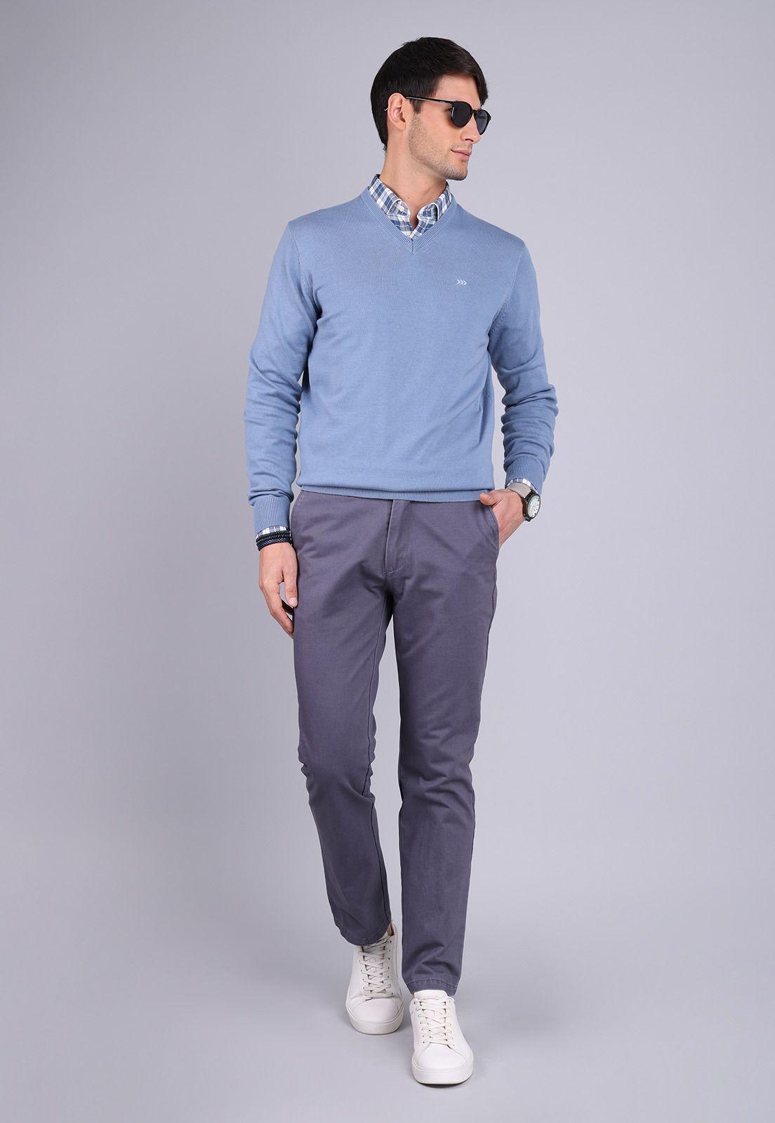 Sweater Cuello V Arrow SW3020SDE-3