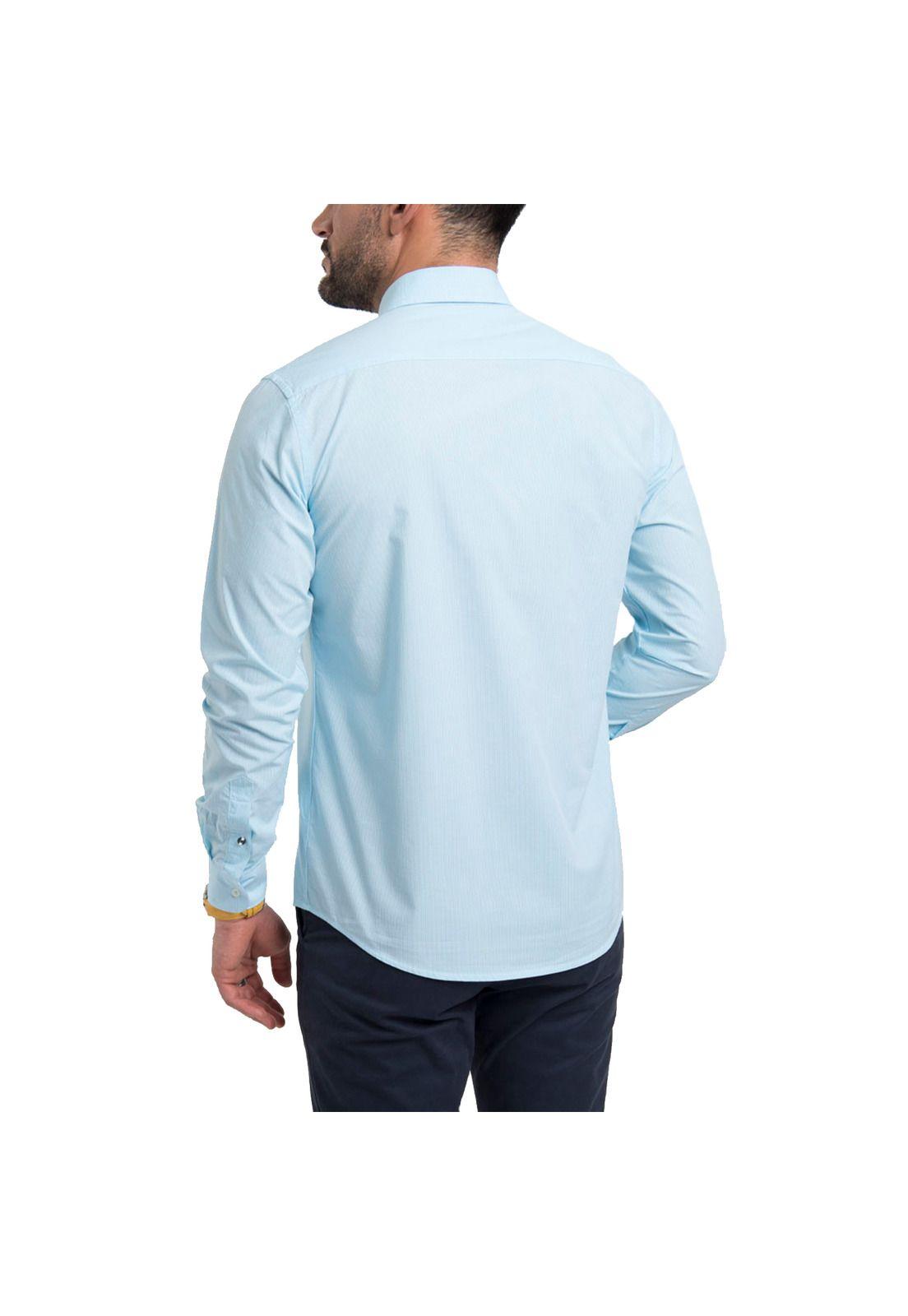 Camisa Cuadritos Manga Larga-1