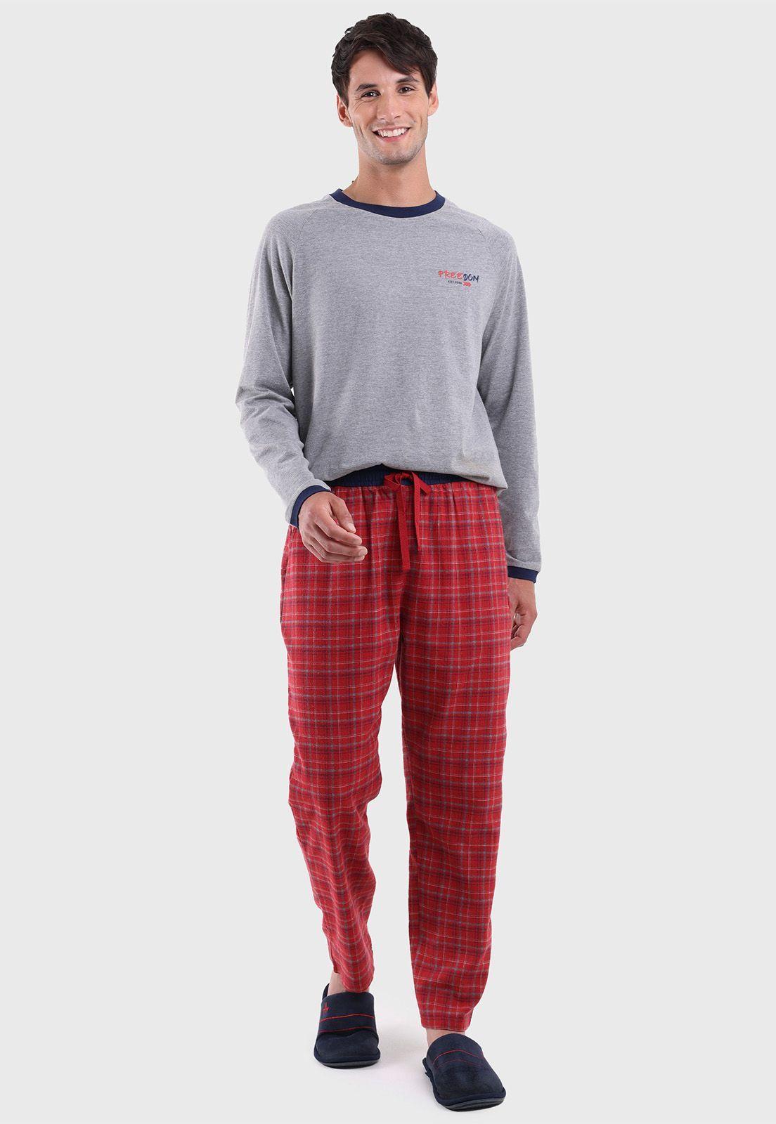 Pijama Largo Cuello Redondo Arrow-0