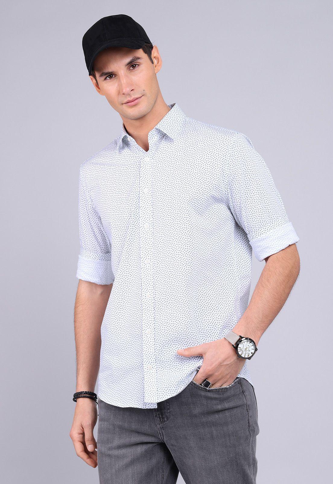 Camisa Print Manga Larga Arrow CM3006SBL-4