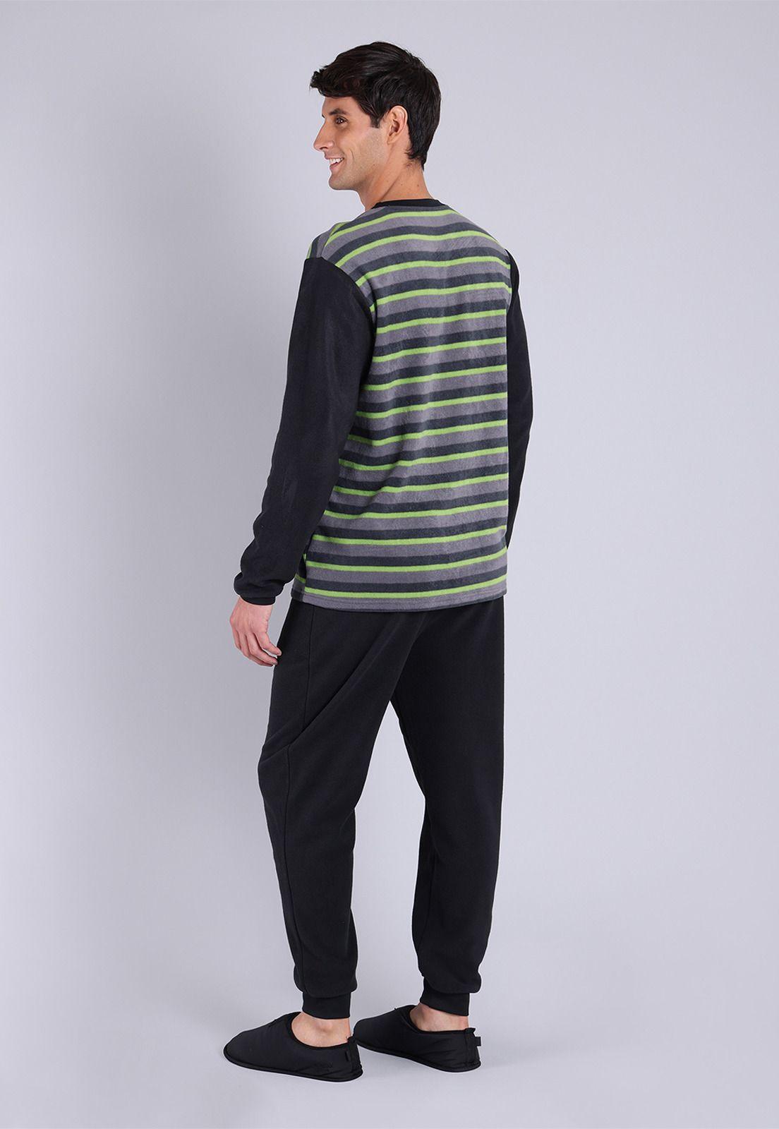 Pijama Largo Micro Polar Arrow P1I2401GO-1