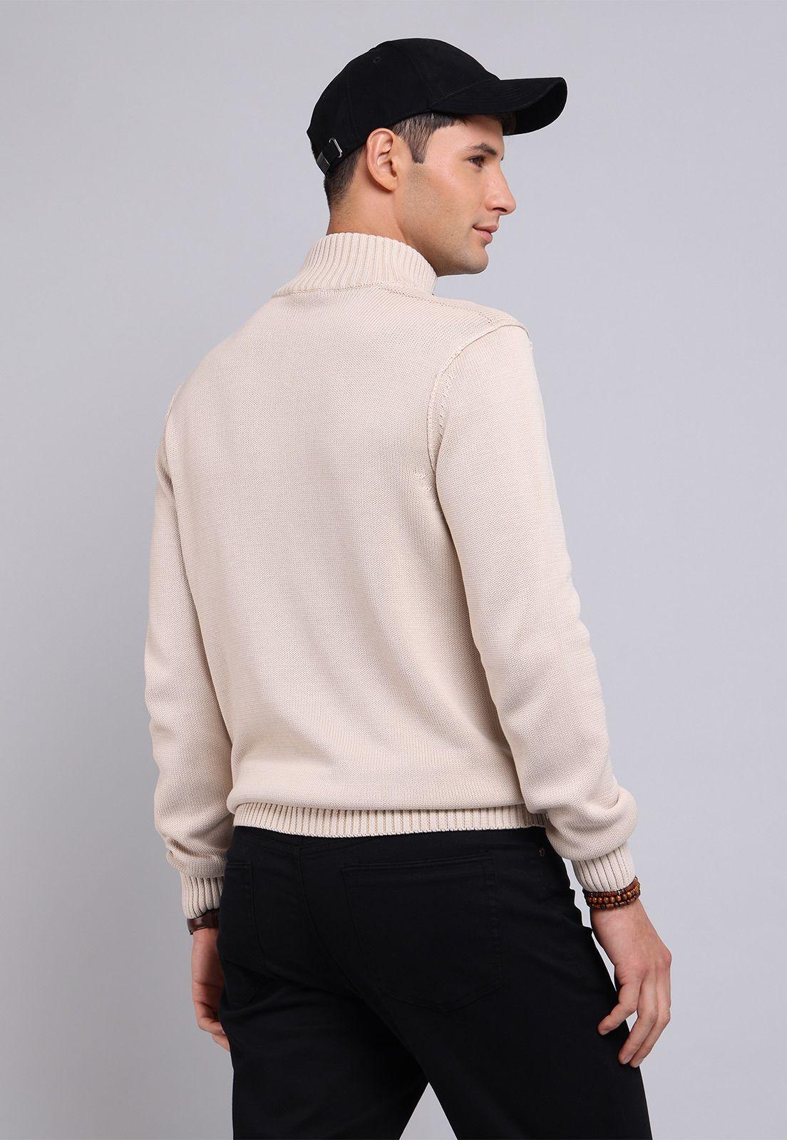 Sweater Half Button Arrow SW2711WBE-1