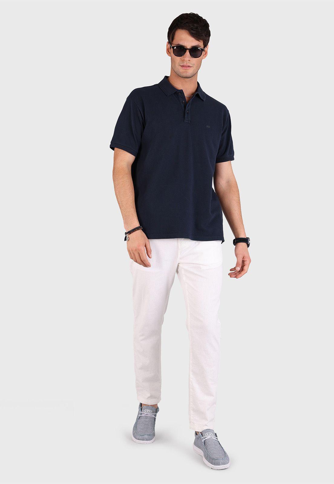 Polera Piqué Stone Wash Arrow-4
