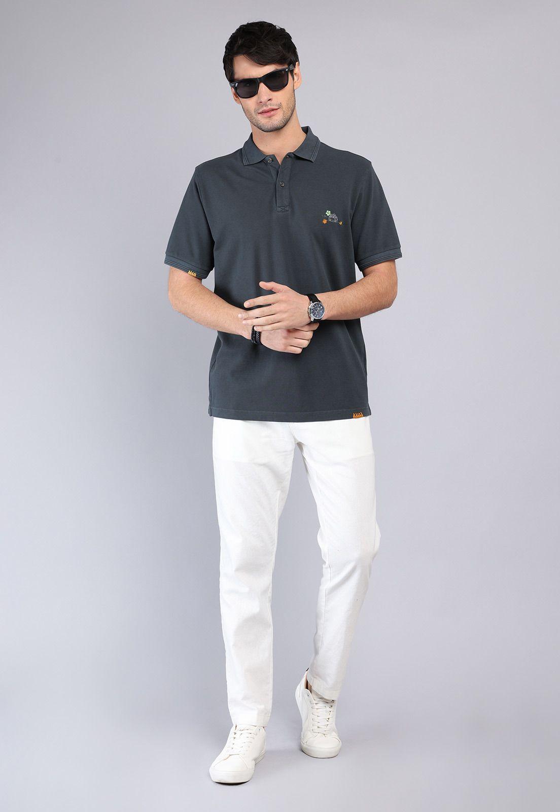 Polera Pique Manga Corta Arrow PO32020GO-3