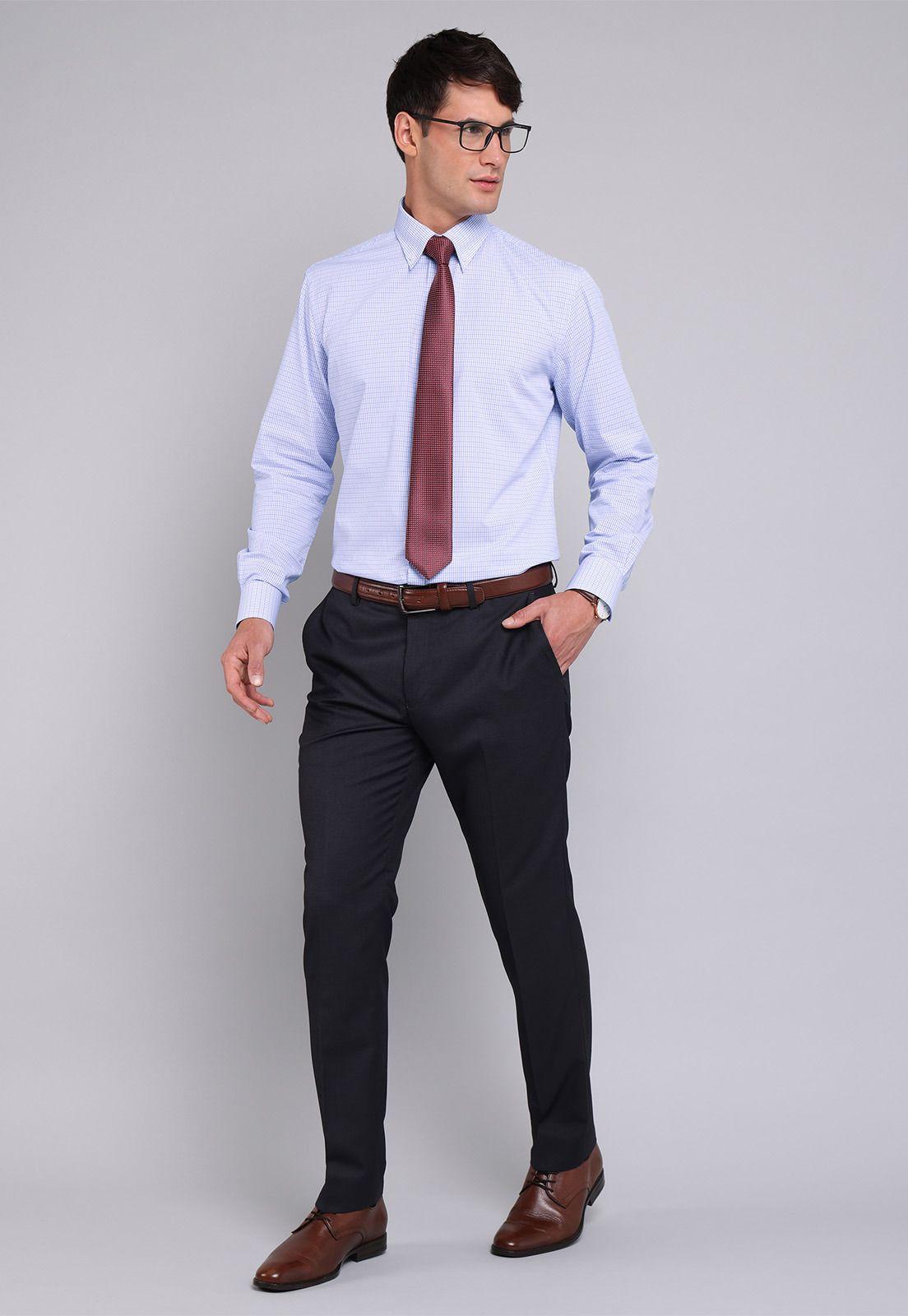 Camisa Formal Cuadros Arrow-4