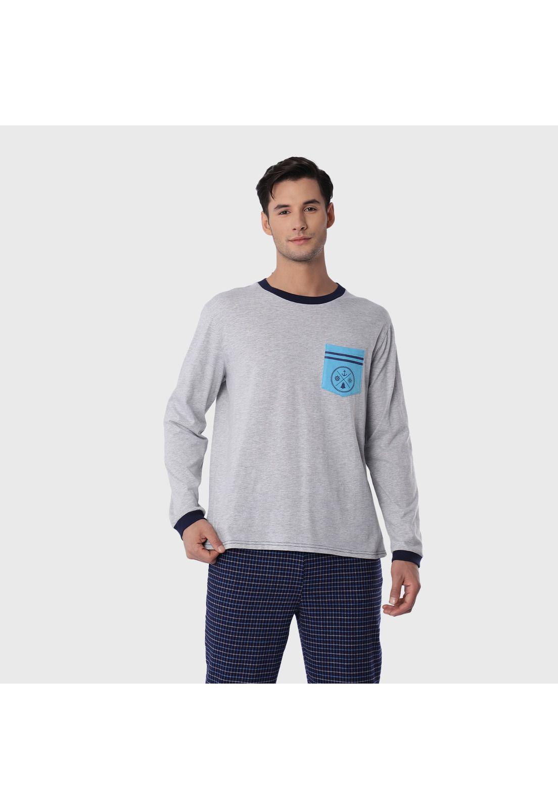 Pijama Largo Cuello Redondo Arrow-2