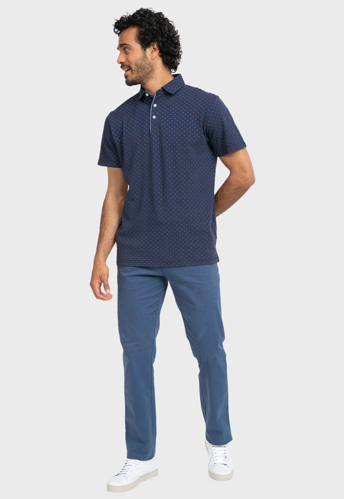 Polera Piqué Print Flores Arrow-4