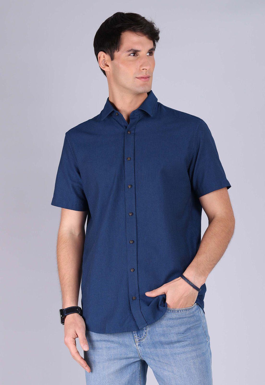 Camisa Rayas Manga Corta Arrow CM3037SAZ-0