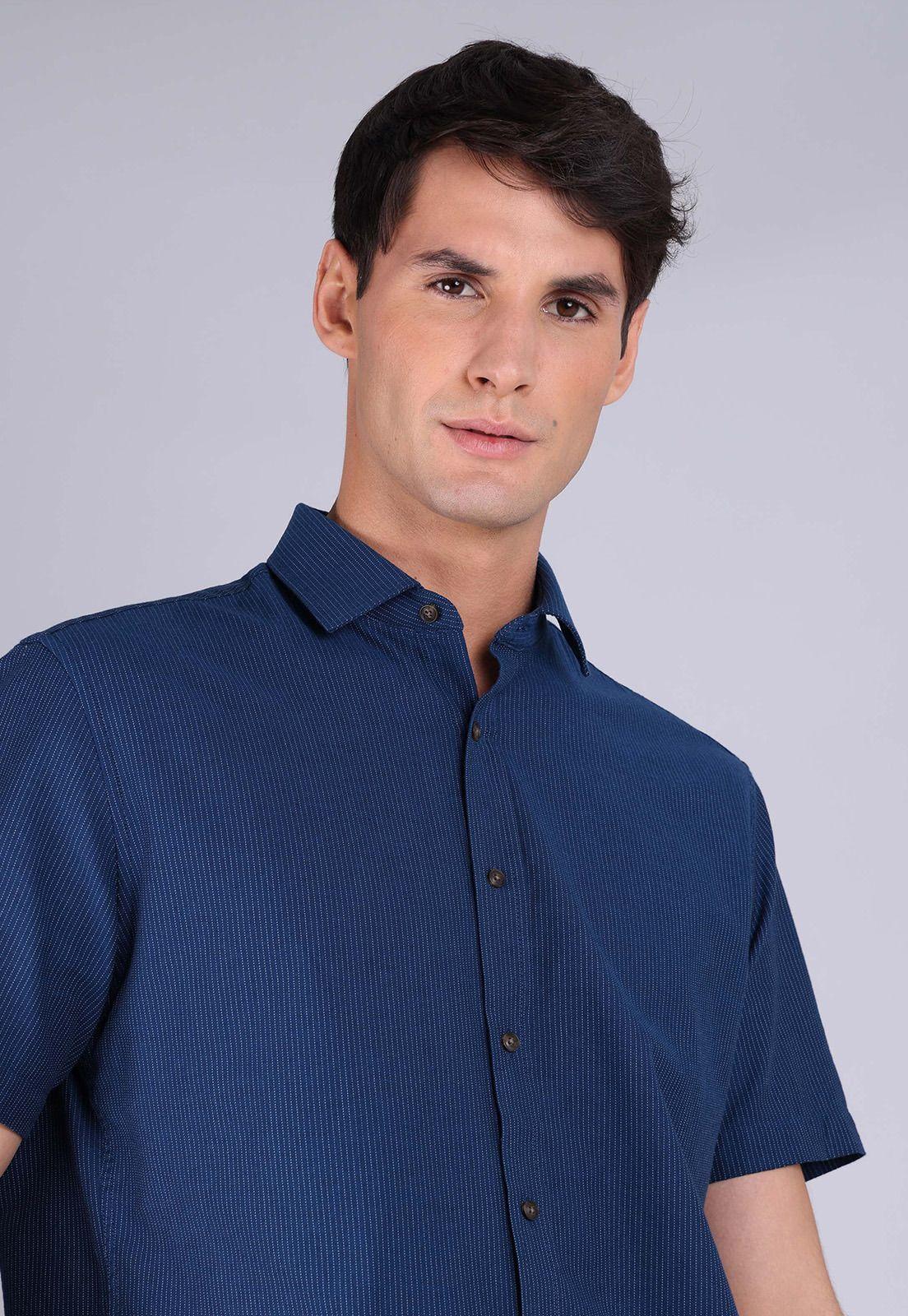 Camisa Rayas Manga Corta Arrow CM3037SAZ-2