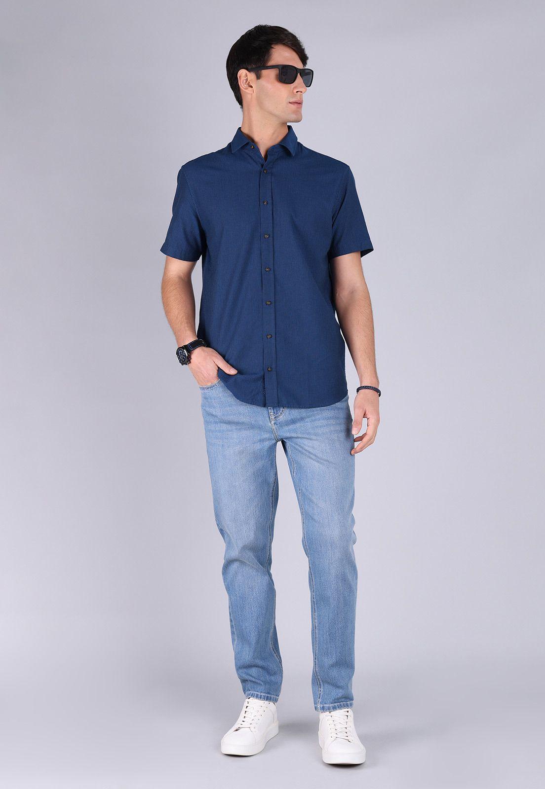 Camisa Rayas Manga Corta Arrow CM3037SAZ-3