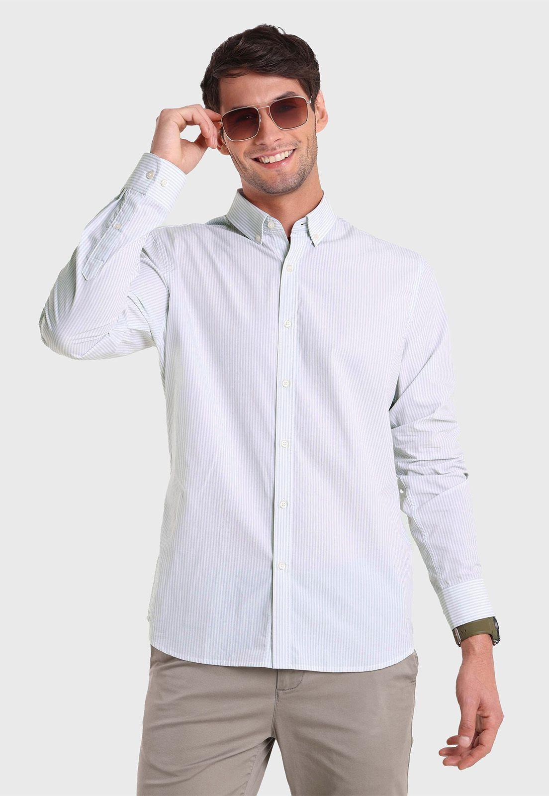 Camisa Rayas Manga Larga Arrow-4