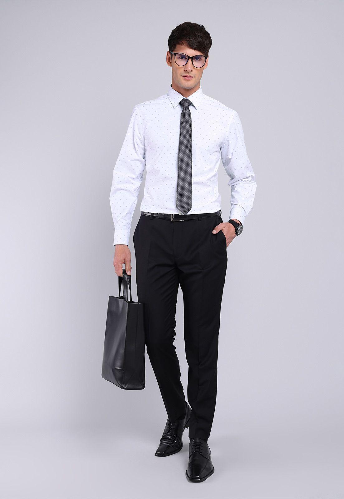 Camisa Formal Spandex Print Arrow-4