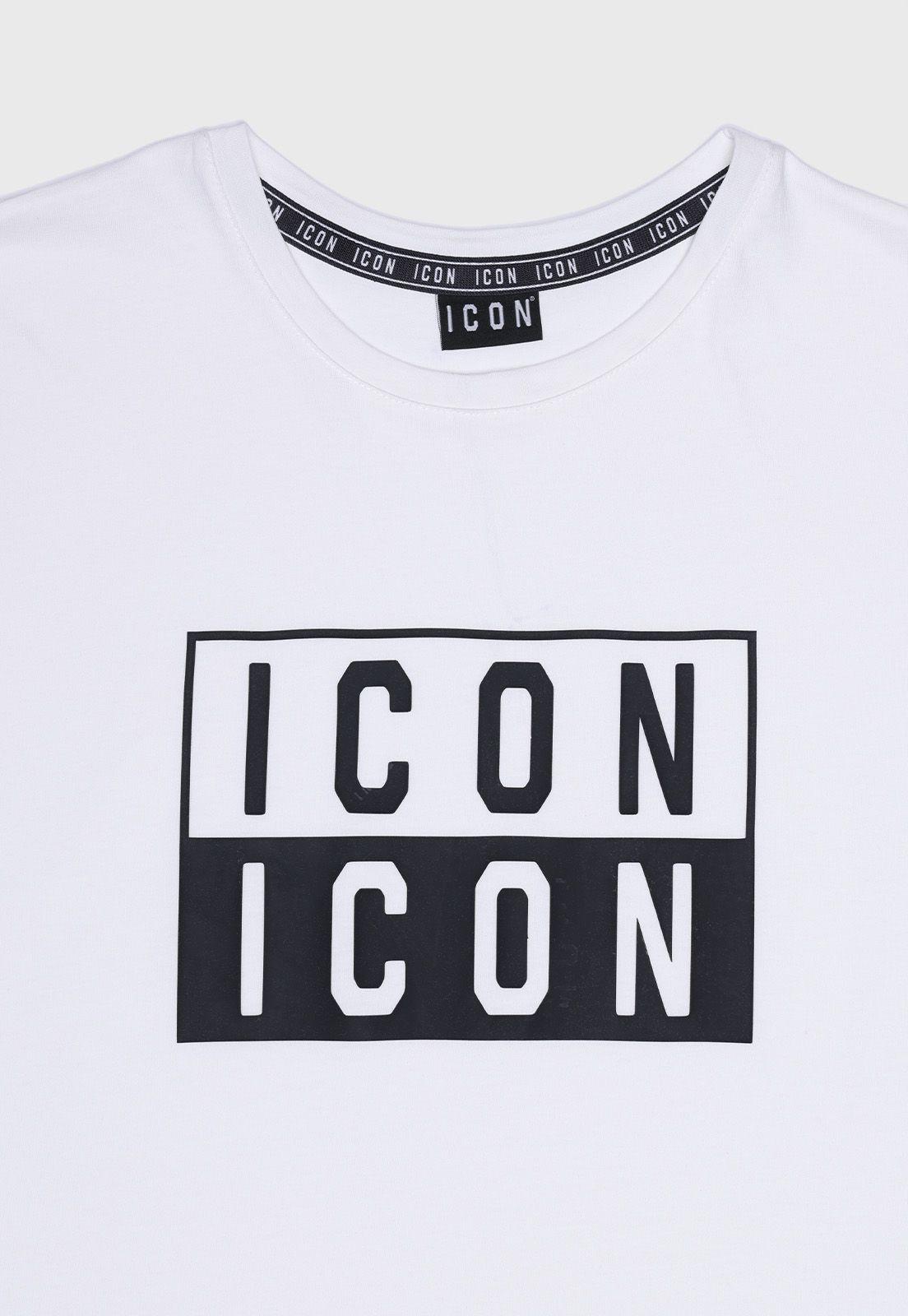 Polera Estampada Manga Corta Mujer Icon-1