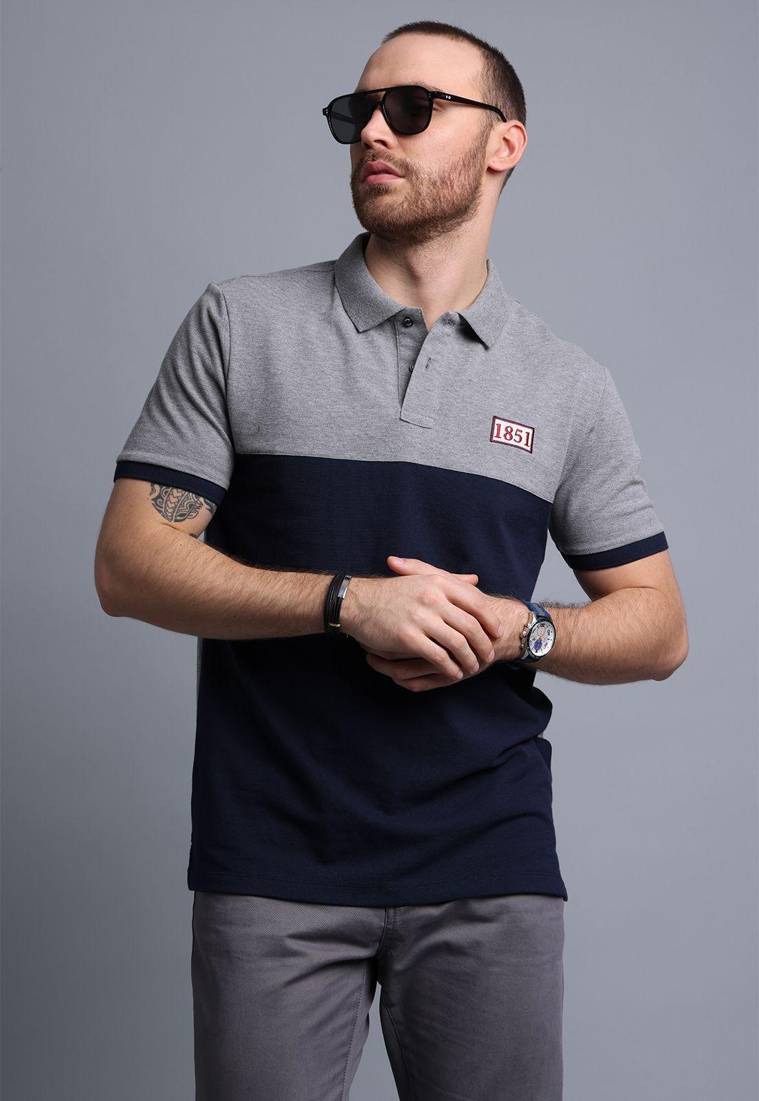 Polera Pique Bicolor Arrow-1