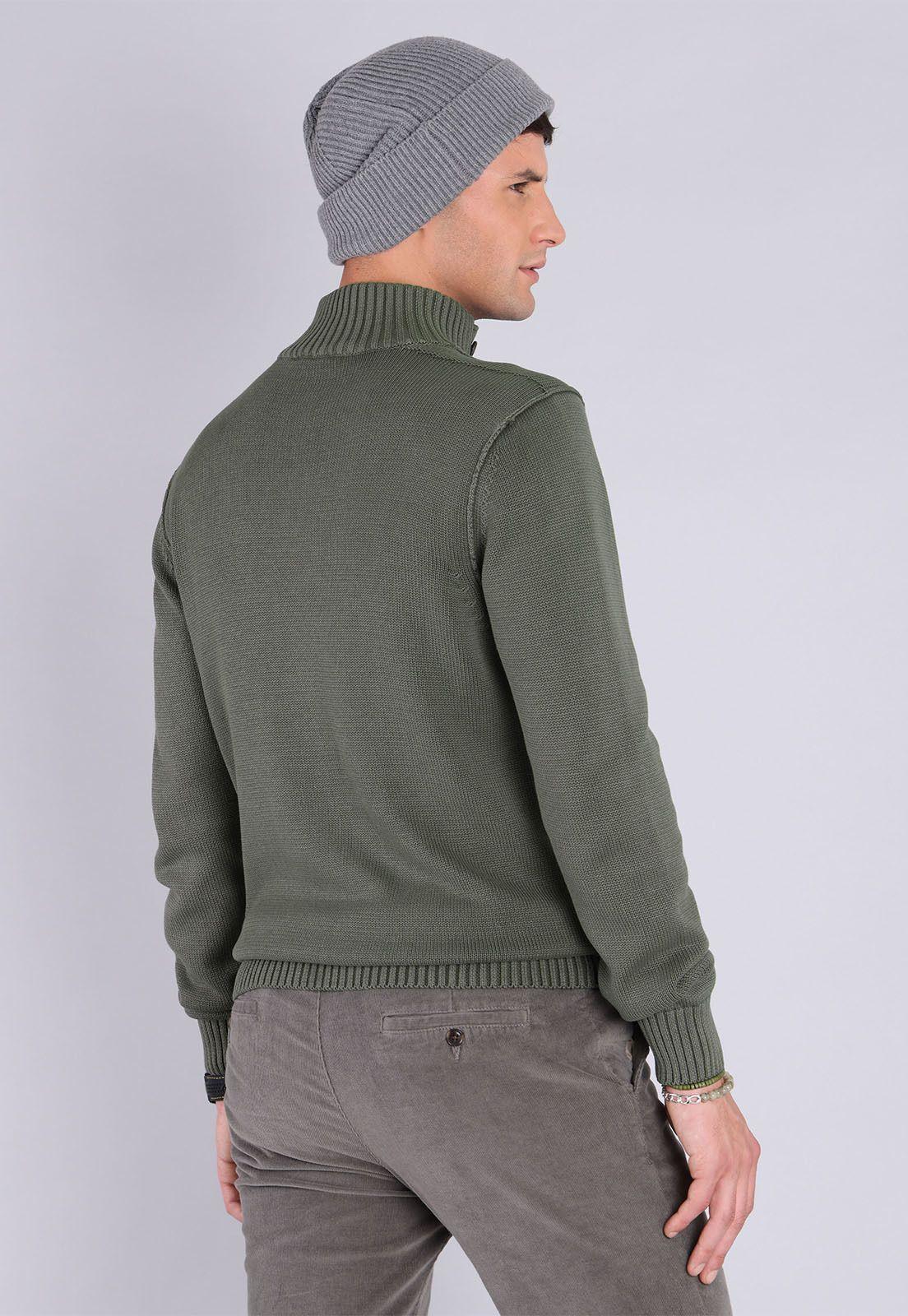 Sweater Half Button Arrow SW2711WVE-1