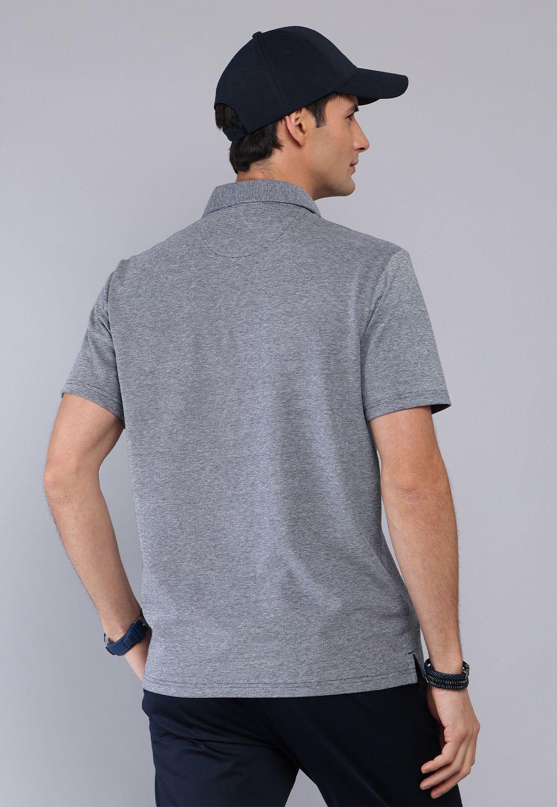 Polera Melange Manga Corta Arrow PO32026NB-1