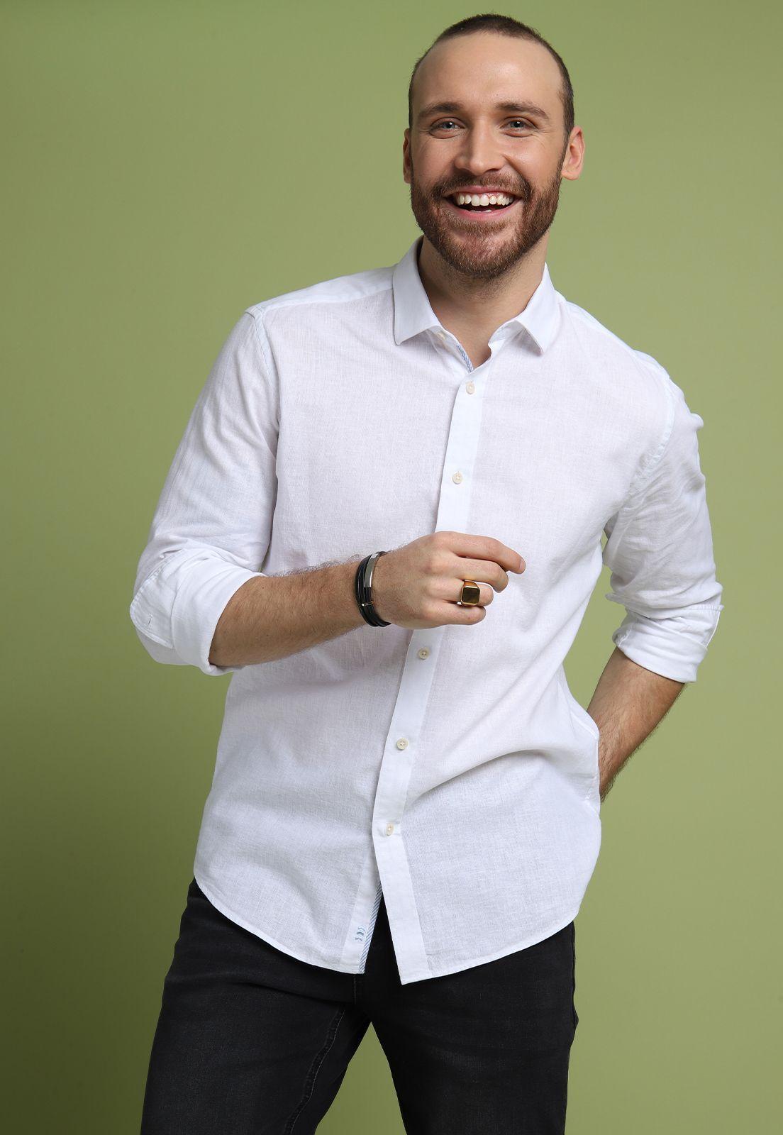 Camisa Lino-Algodón Arrow-2