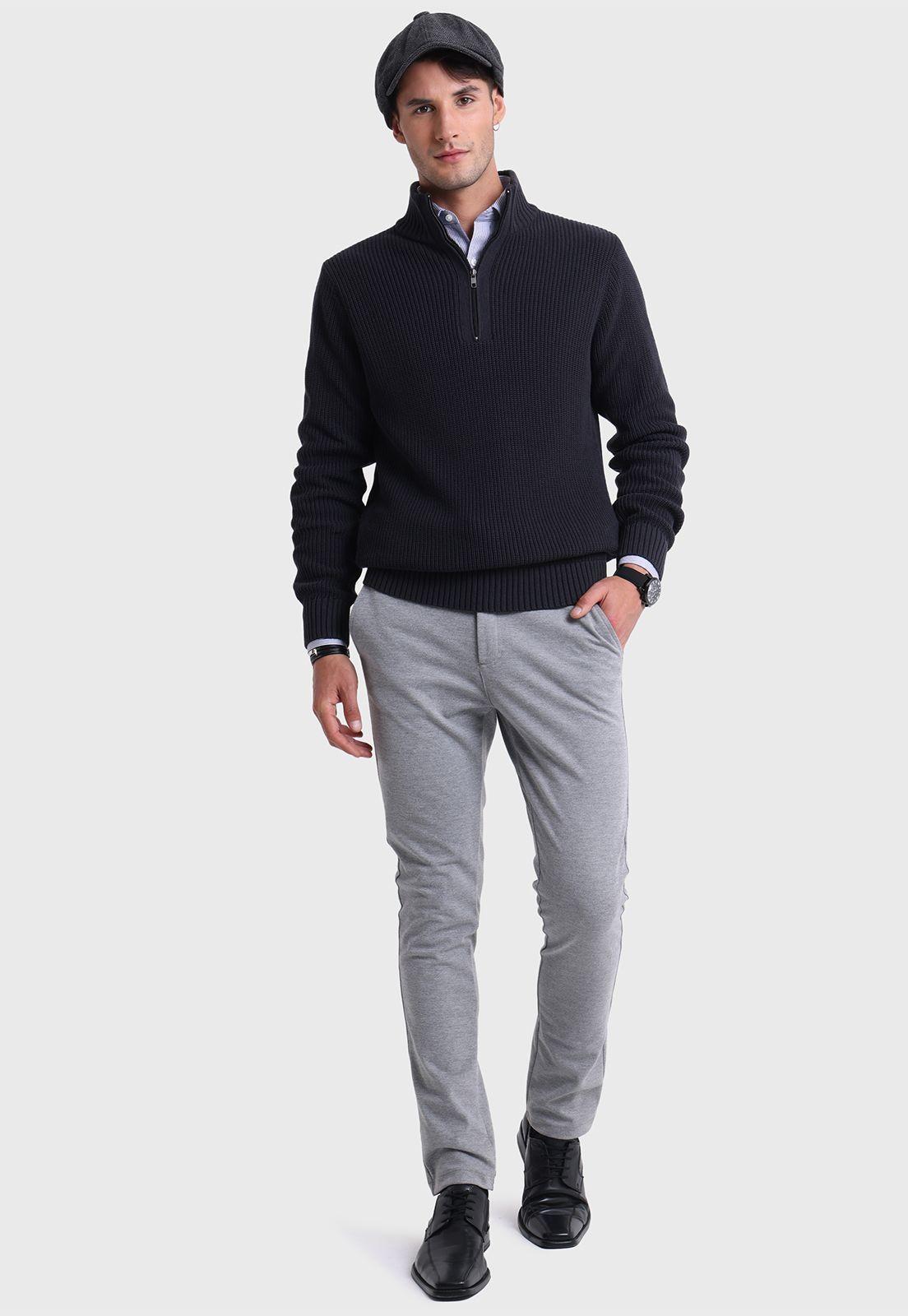 Sweater Half Zipper Arrow-4