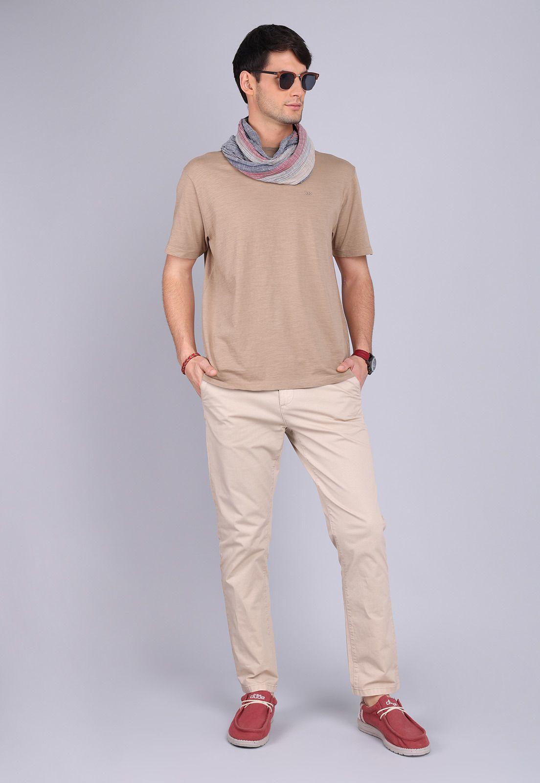 Polera Lisa Cuello Redondo Arrow PO3090STE-3