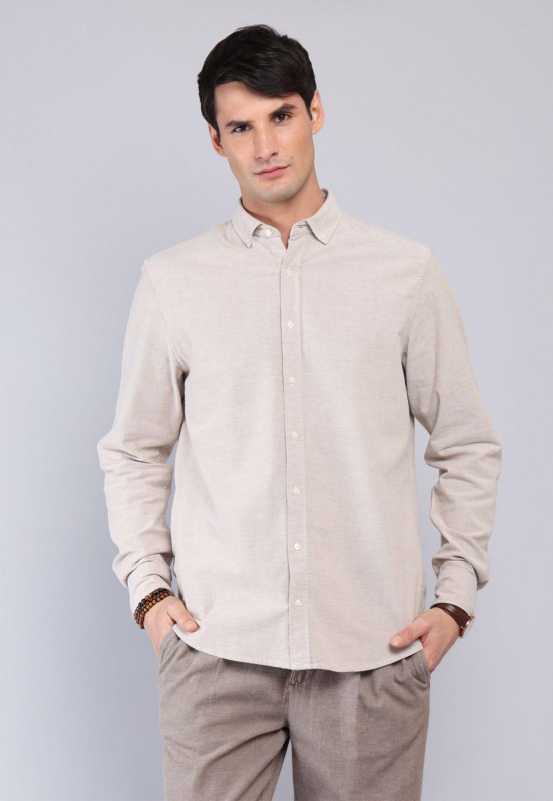 Camisa Oxford Spandex Arrow CM32001BE-0