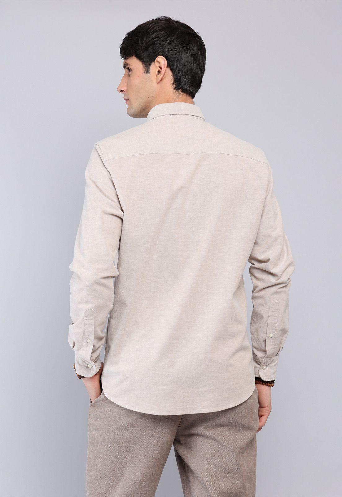 Camisa Oxford Spandex Arrow CM32001BE-1