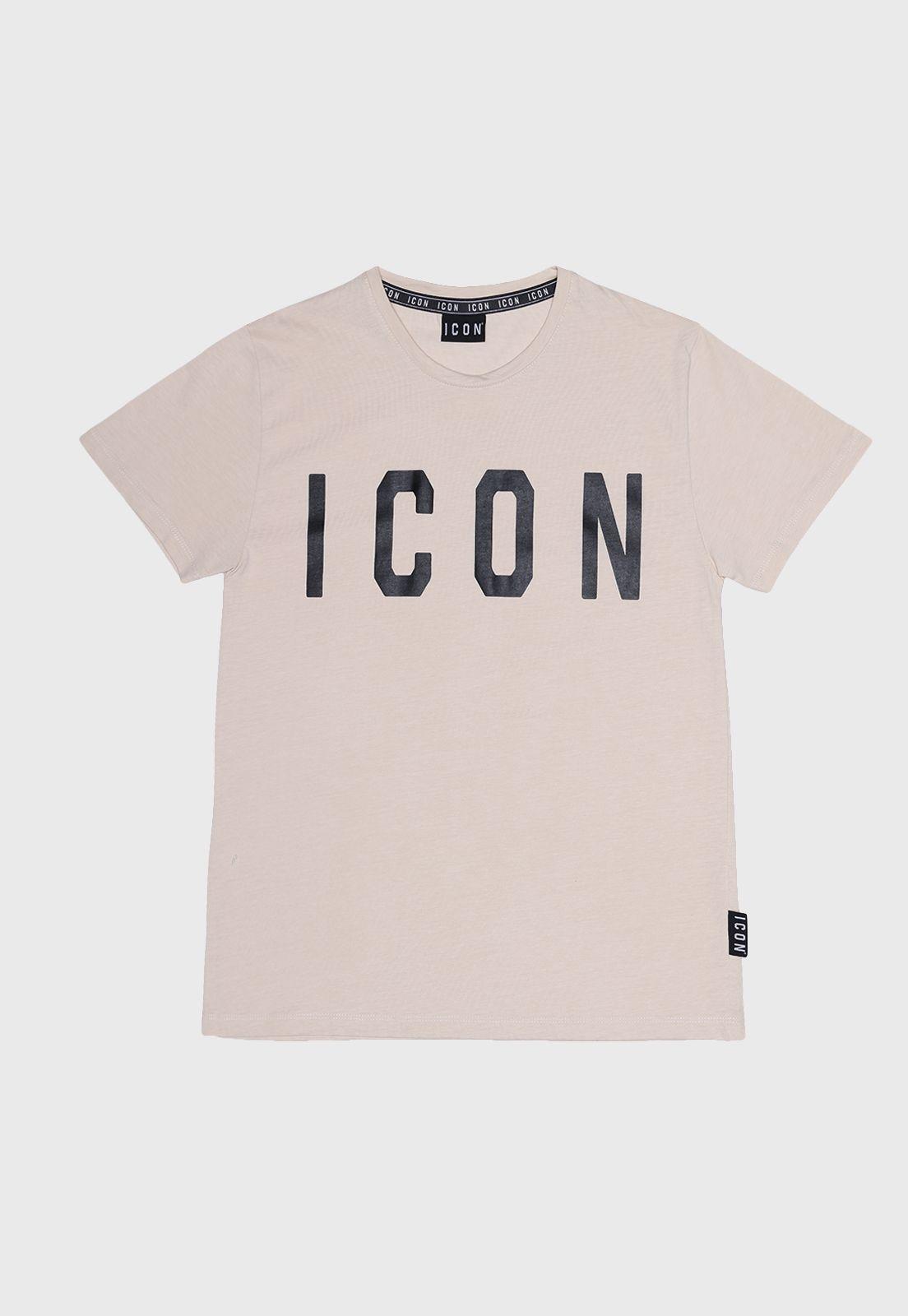 Polera Estampada Manga Corta Mujer Icon-0