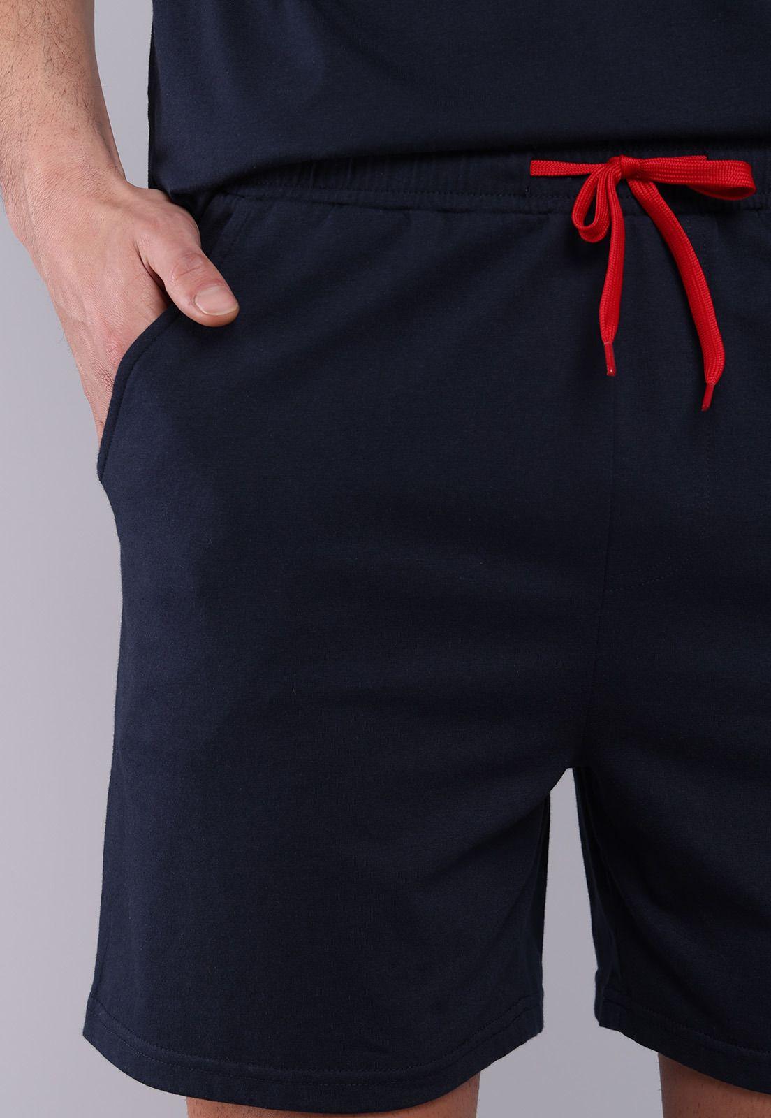 Pijama Corto Cuello Redondo Arrow P1V3001NB-4