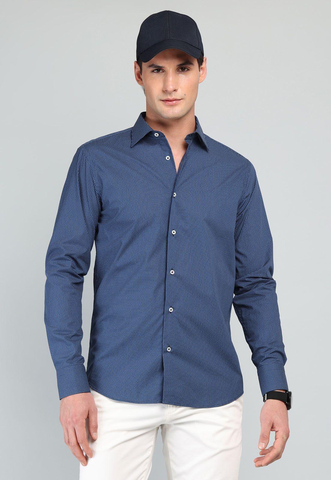 Camisa Casual Print Arrow CM32I91AZ-0