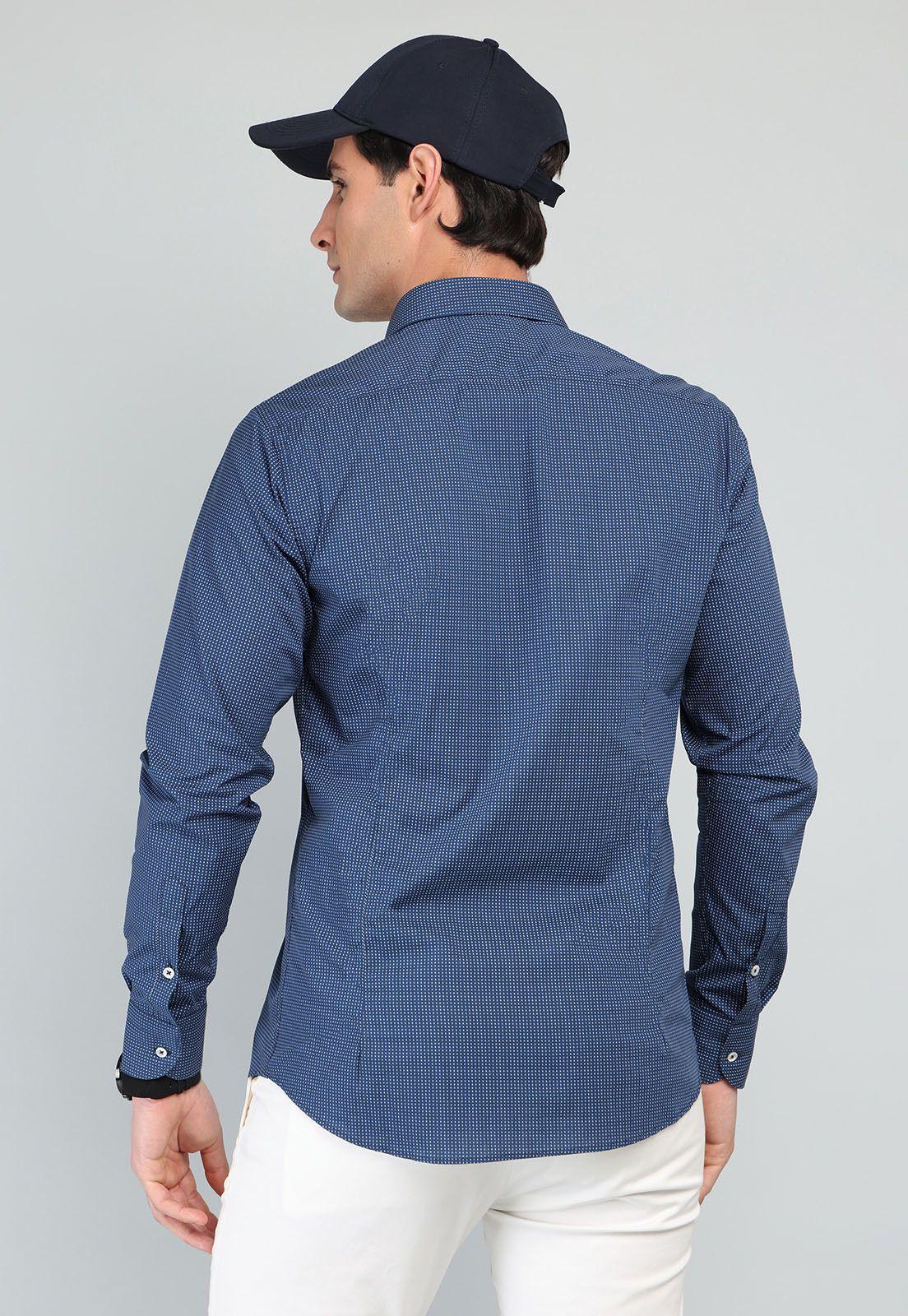 Camisa Casual Print Arrow CM32I91AZ-1