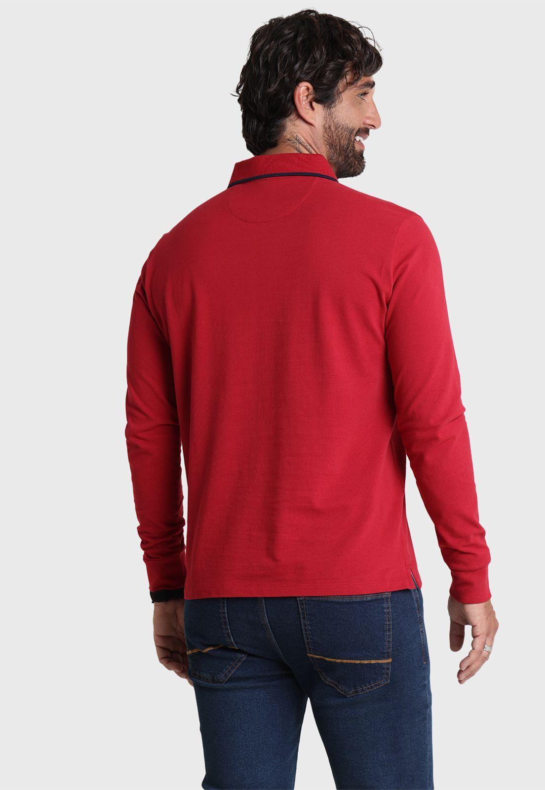 Polera Piqué Manga Larga Arrow-3