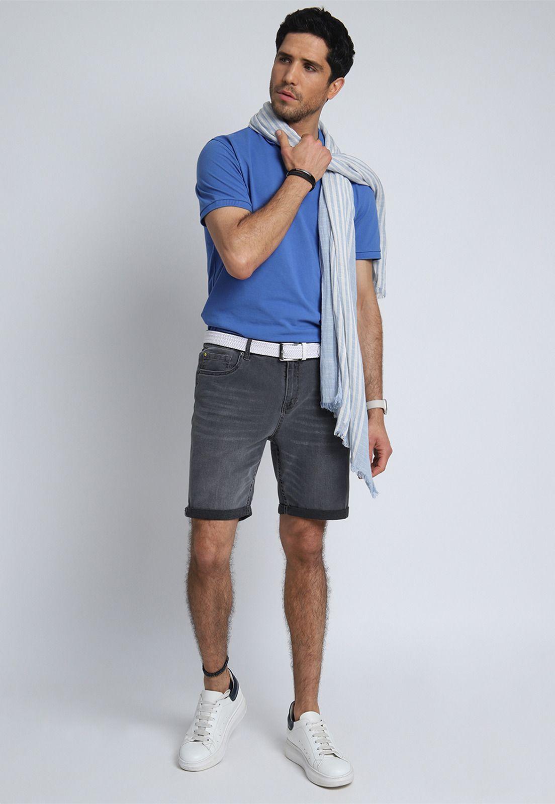 Bermuda Jeans 5 Pocket Arrow BR2407RGR-1