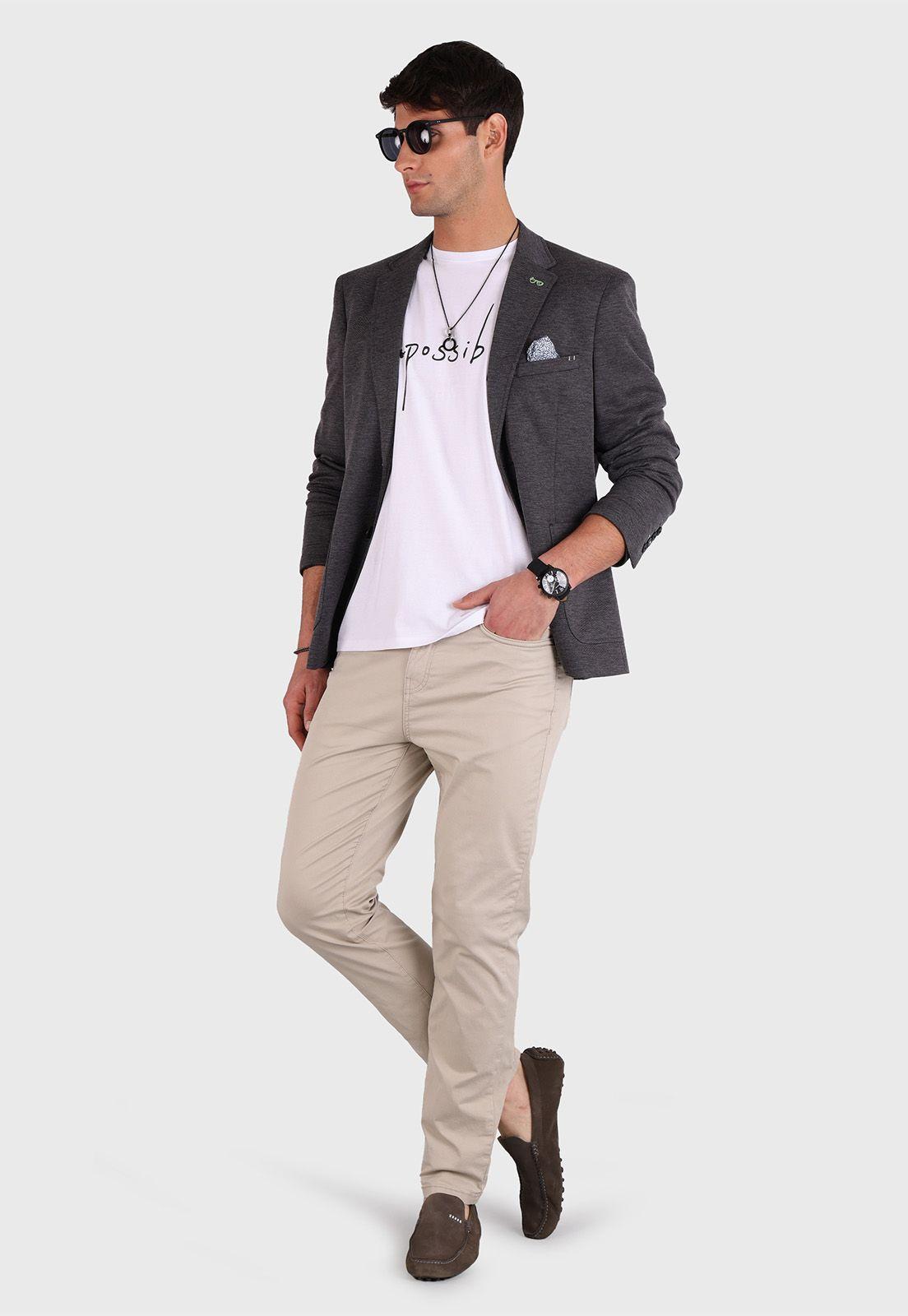 Blazer Casual Knit Arrow-4