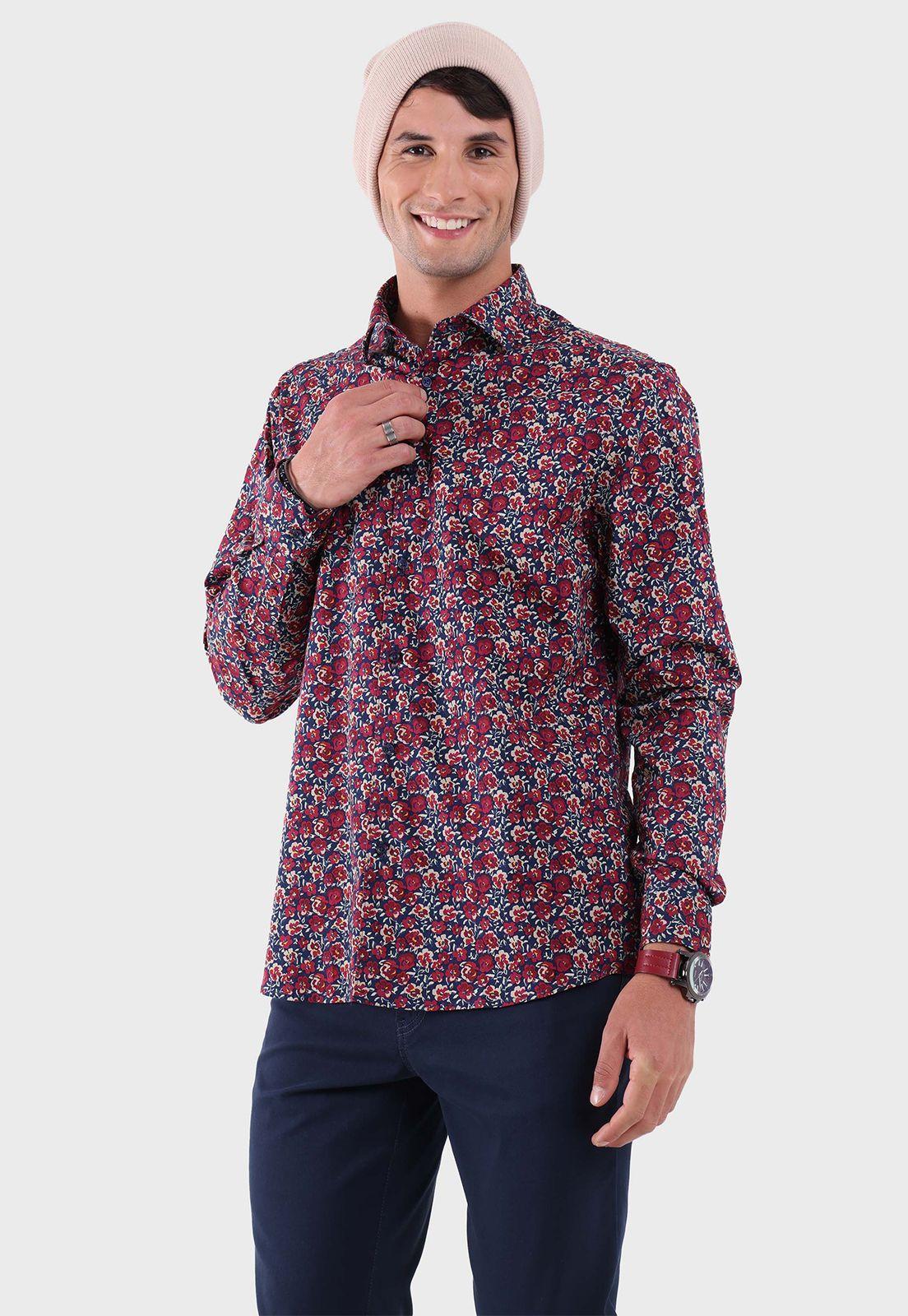 Camisa Spandex Floreada Arrow-1