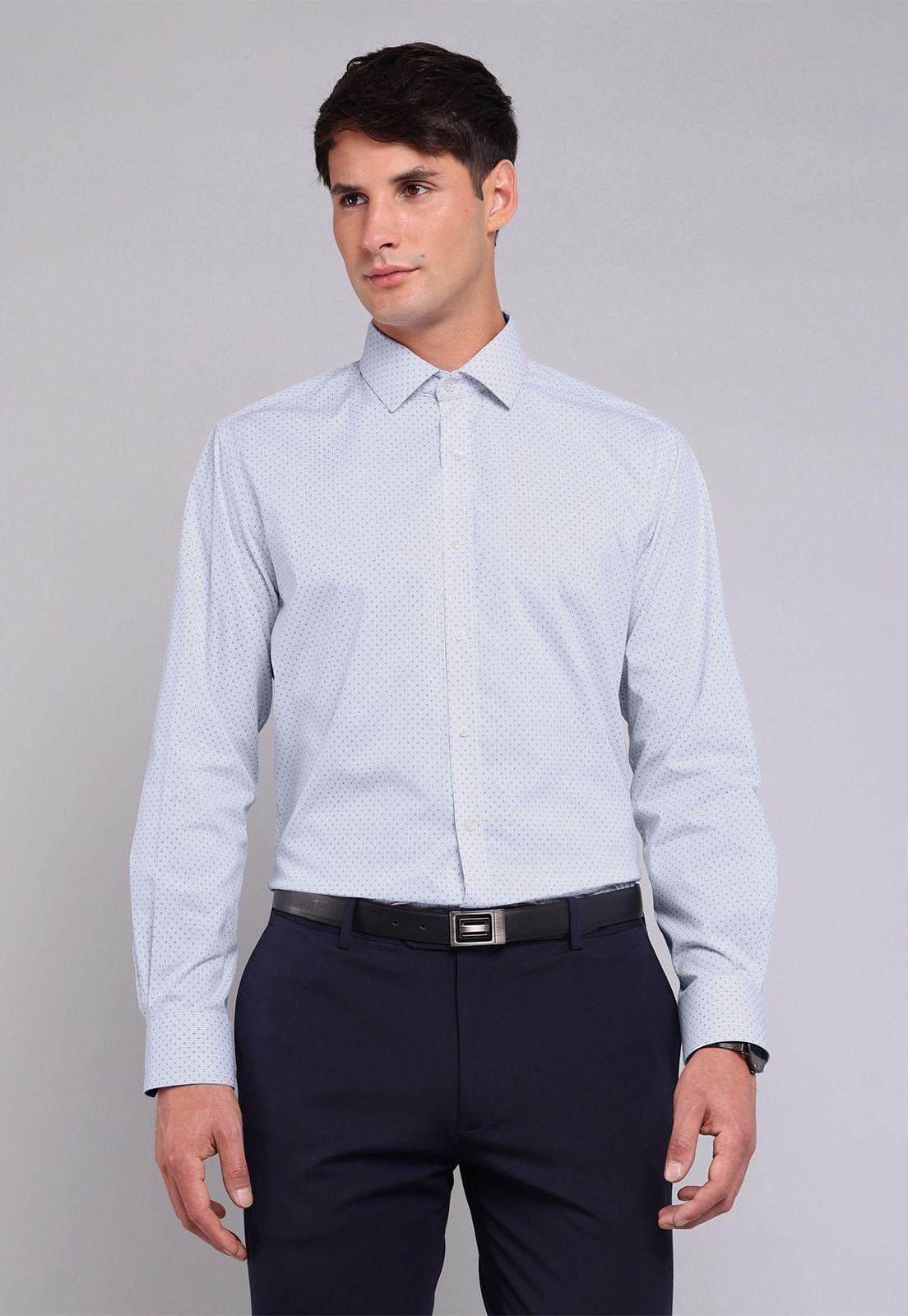 Camisa Formal Spandex Print Arrow ARM8013AZ-0