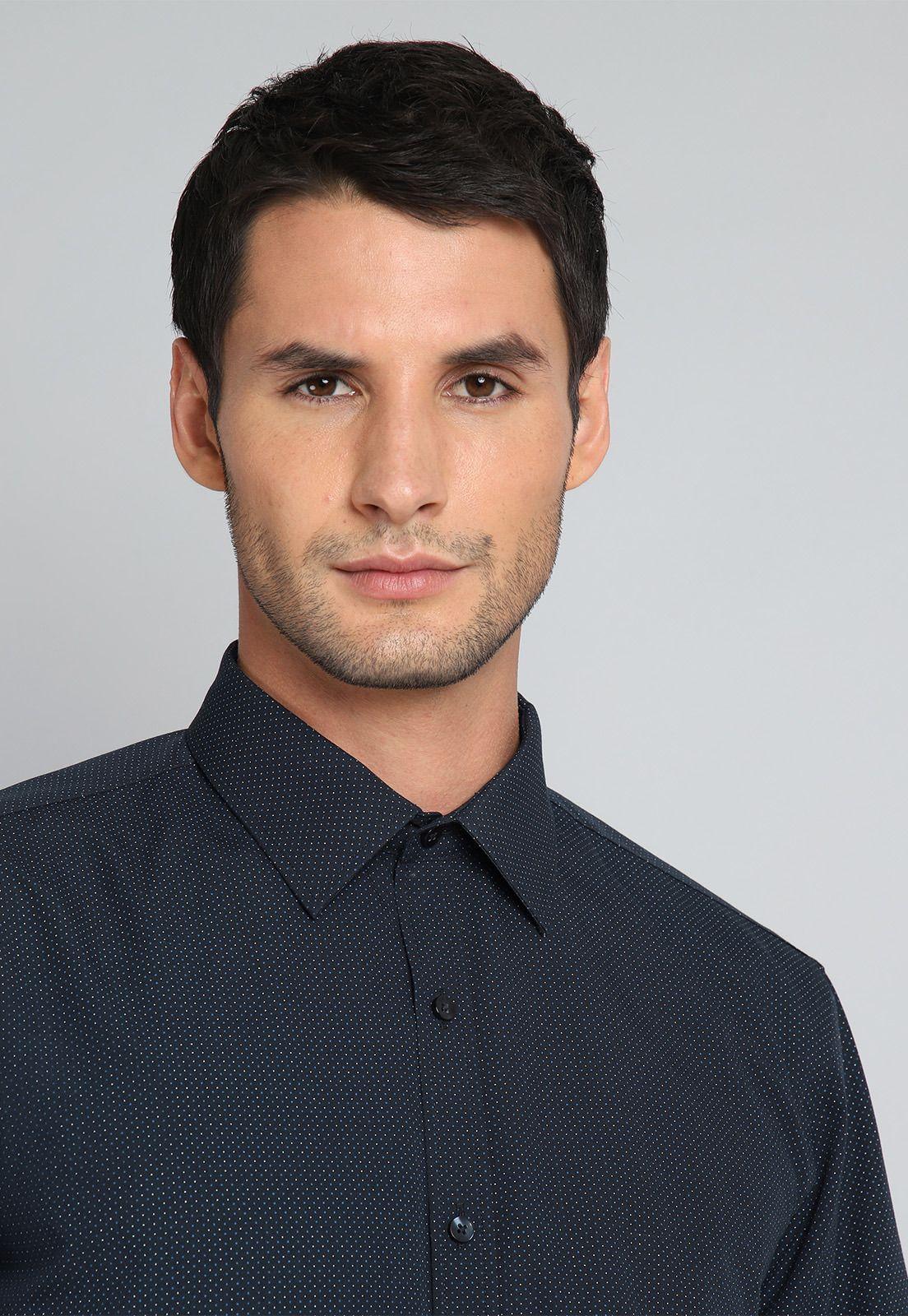 Camisa Formal Print Van Heusen VHCM317NB-3