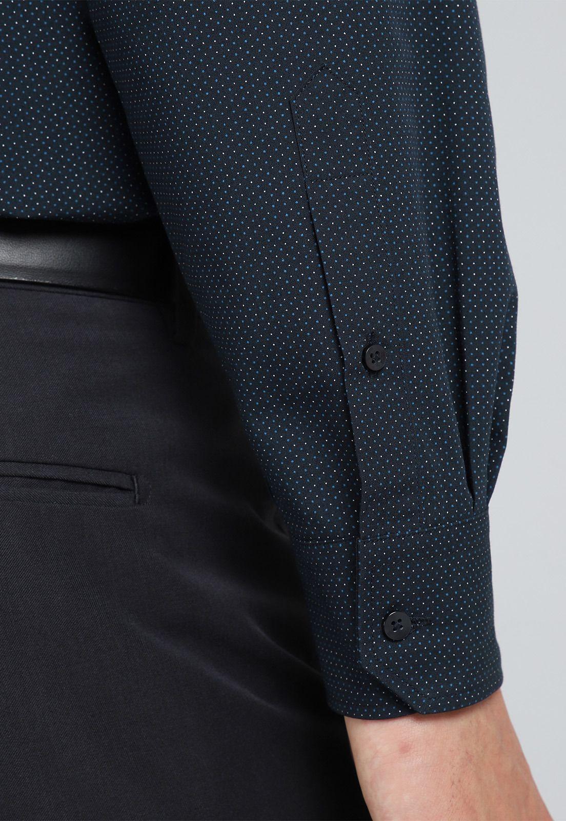 Camisa Formal Print Van Heusen VHCM317NB-5