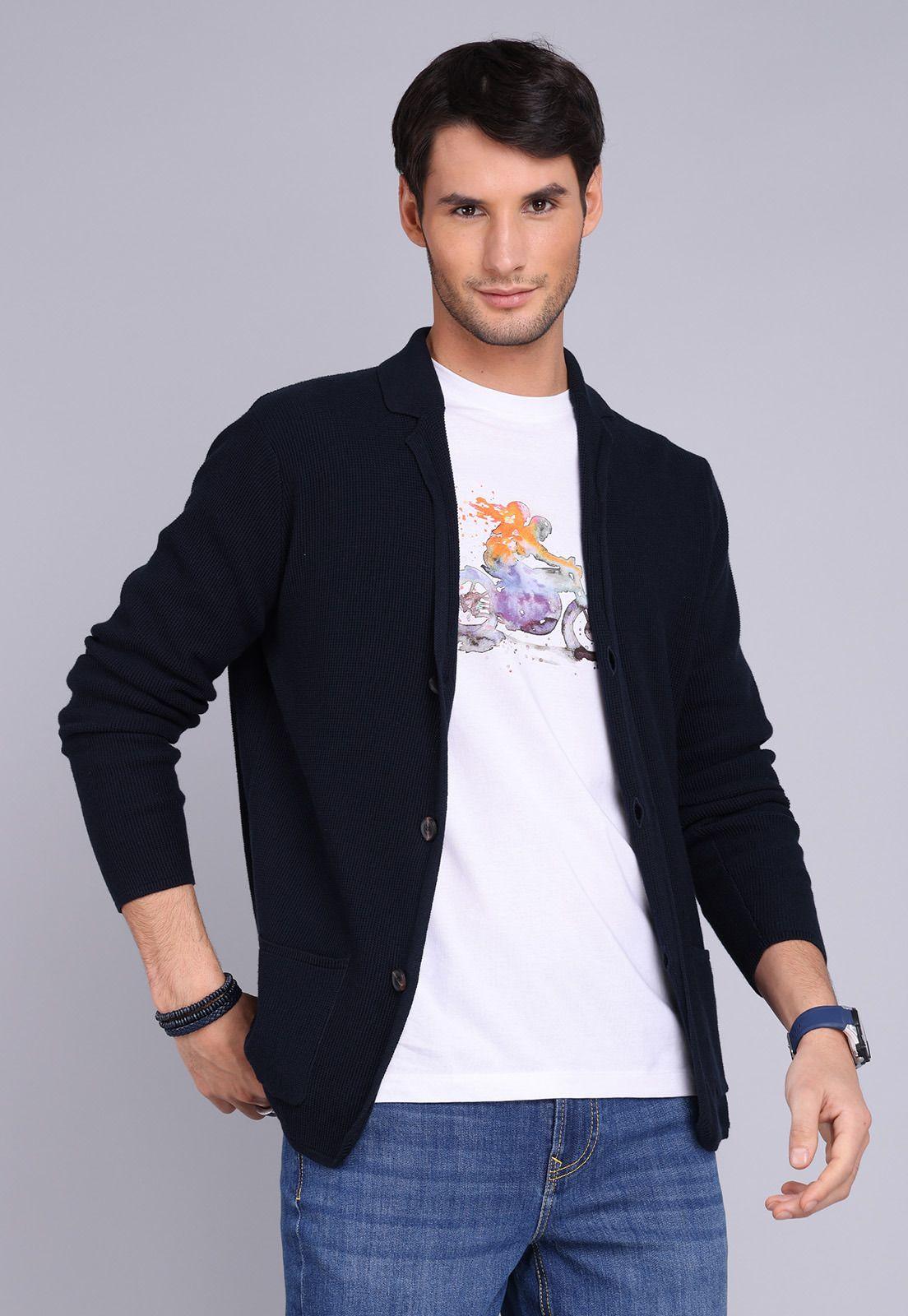 Cárdigan Texturado Arrow SW3024SNB-0