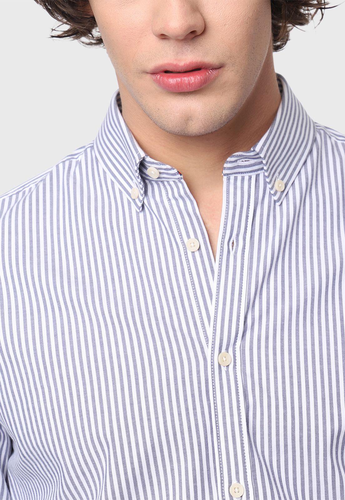 Camisa Oxford A Rayas Arrow-3