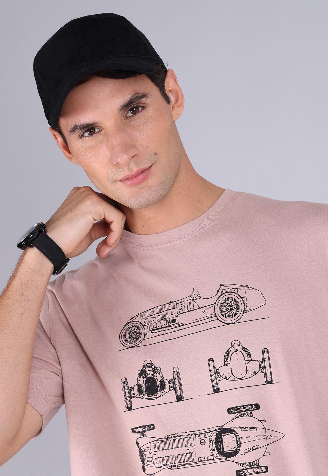 Polera Cuello Redondo Estampada Arrow PO3086SRD-2