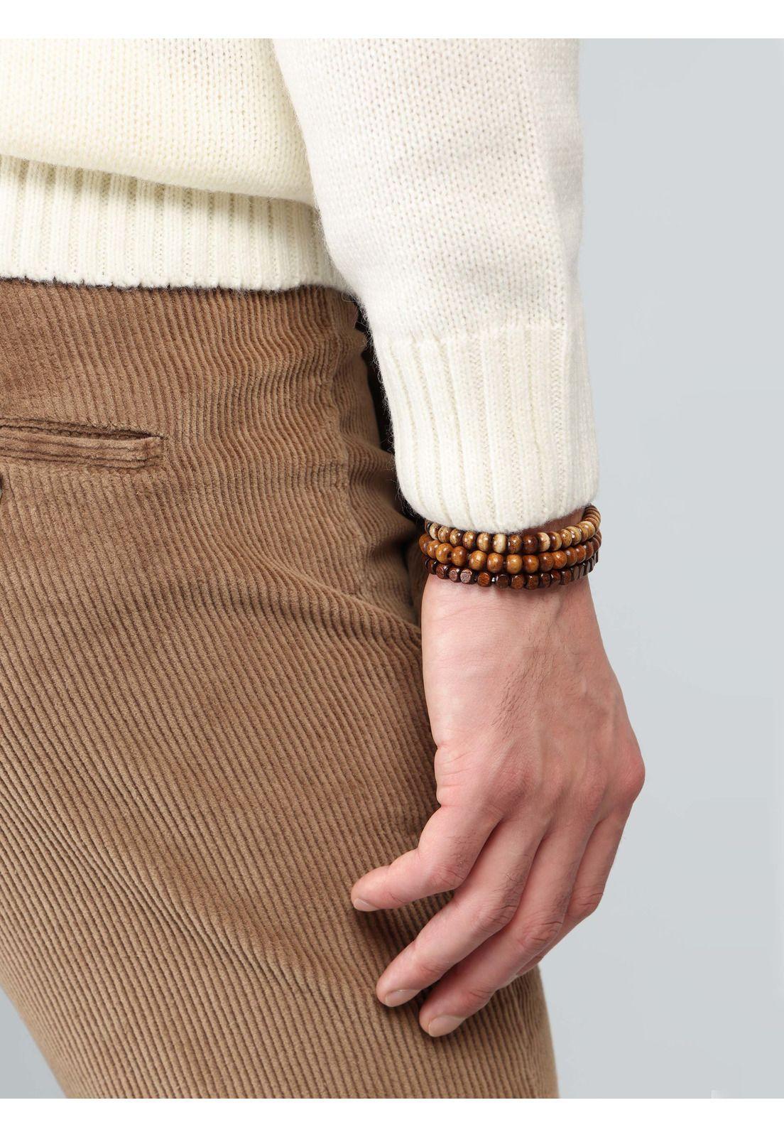 Sweater Cuello Alto Regular Fit Crudo Arrow-4