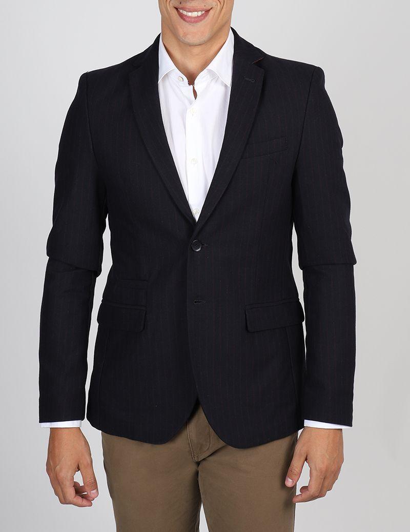 Blazer Italiano Azul-0