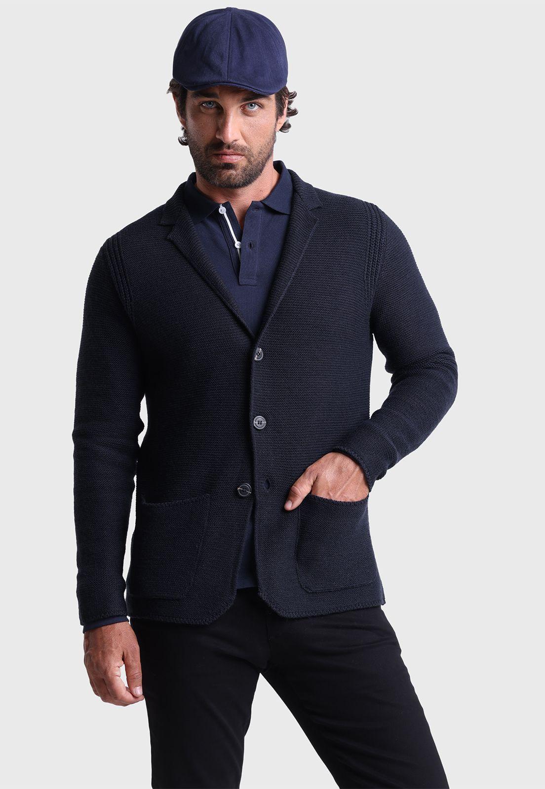 Cárdigan Cuello Polo Arrow-0