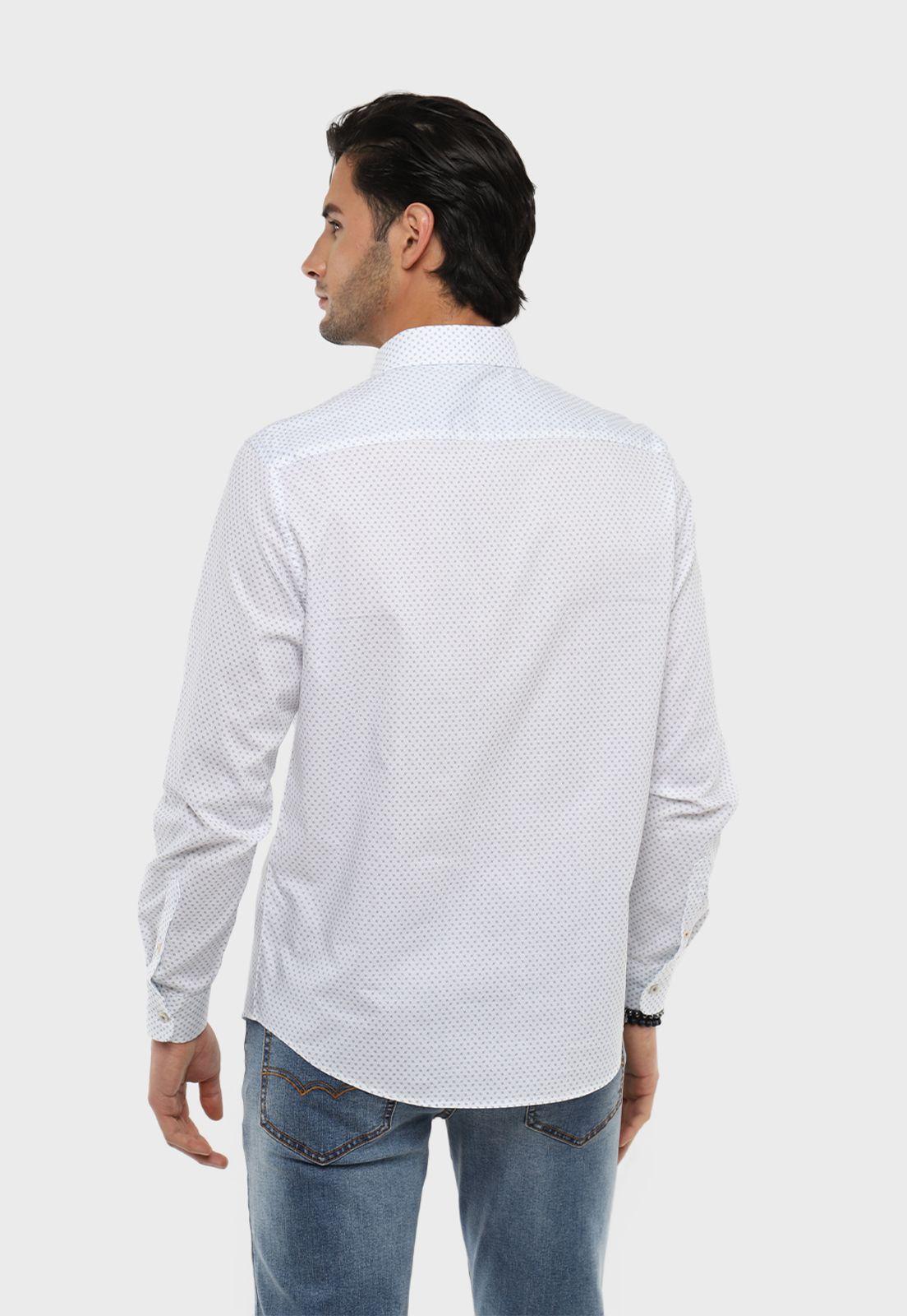 Camisa Casual Mini Print Arrow-1