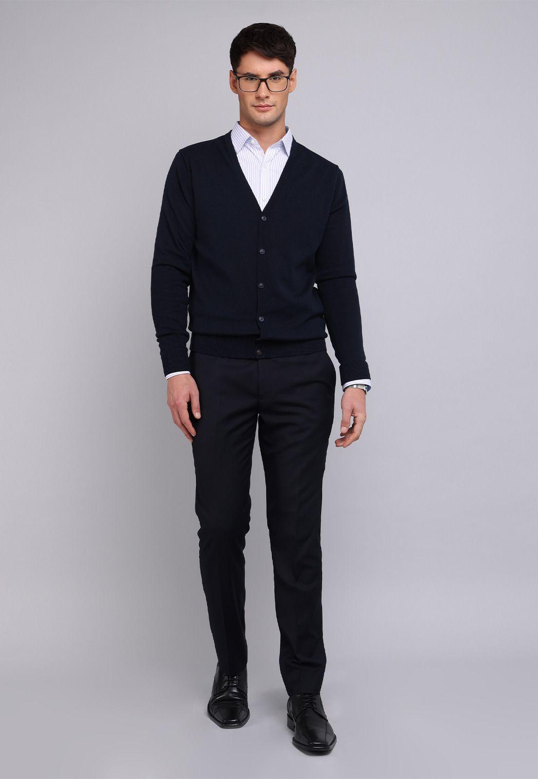 Cárdigan Liso Arrow SW2703WNB-3