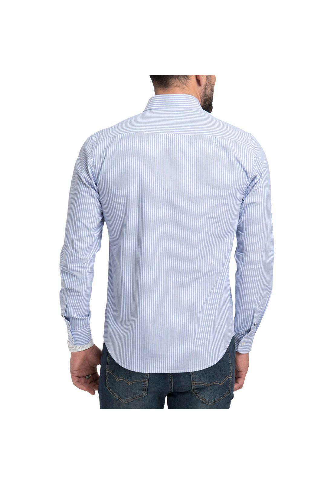 Camisa Manga Larga Rayas-1