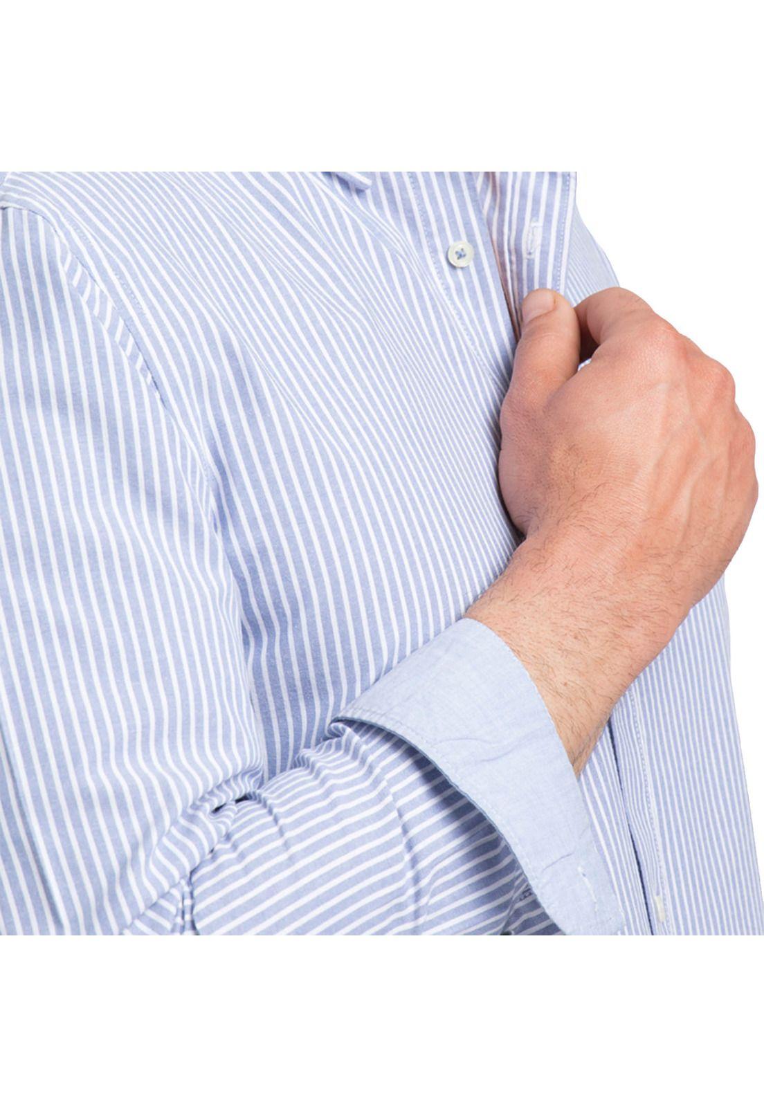 Camisa Manga Larga Rayas-2