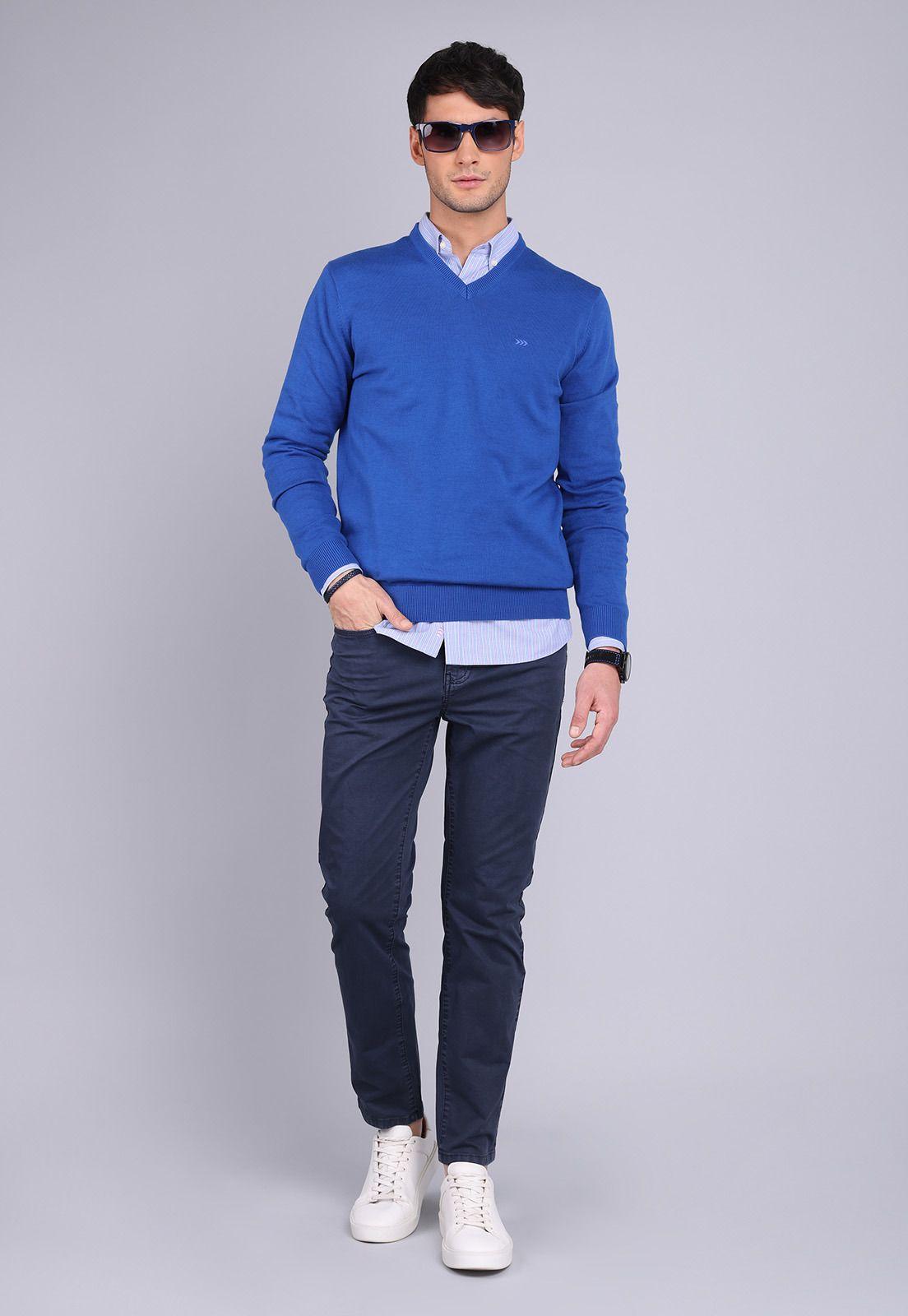 Sweater Cuello V Arrow SW3020SRY-3