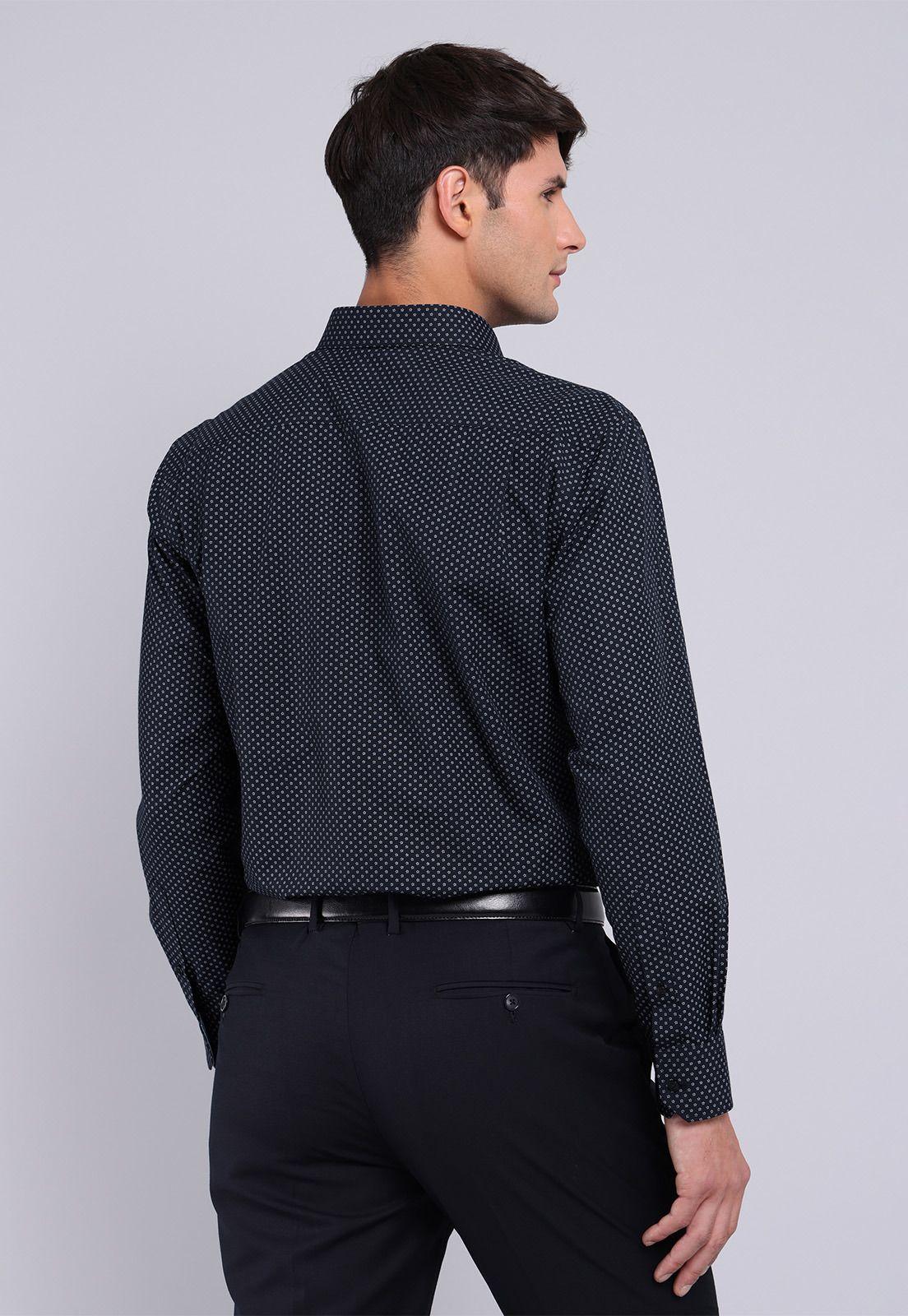 Camisa Formal Print Arrow ARM8021NB-2