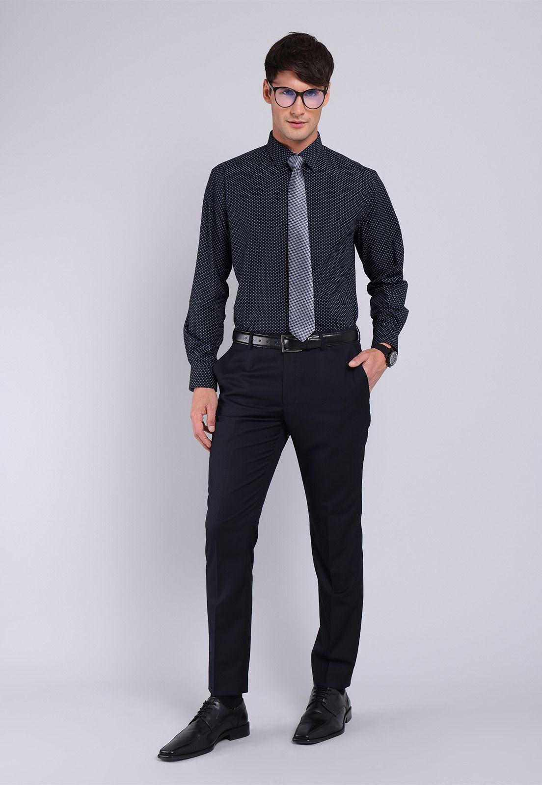 Camisa Formal Print Arrow ARM8021NB-4